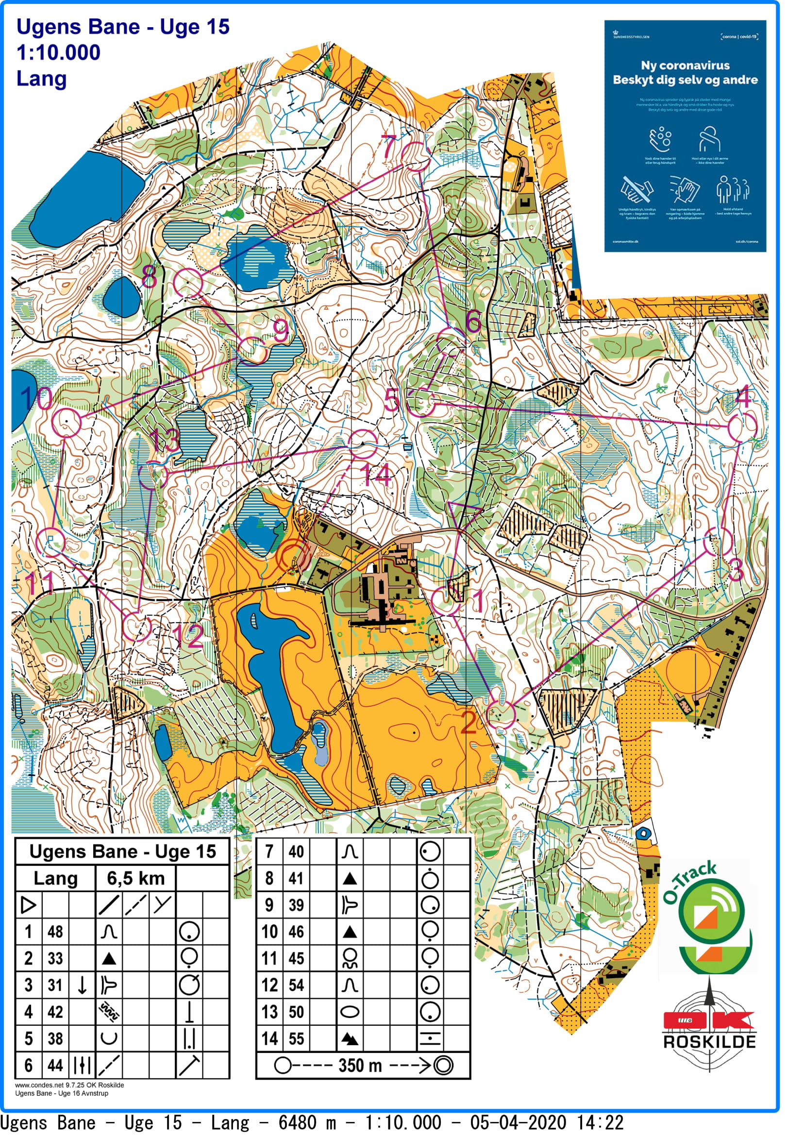 Træning Avnstrup, Uge 15, Lang (2020-04-11)