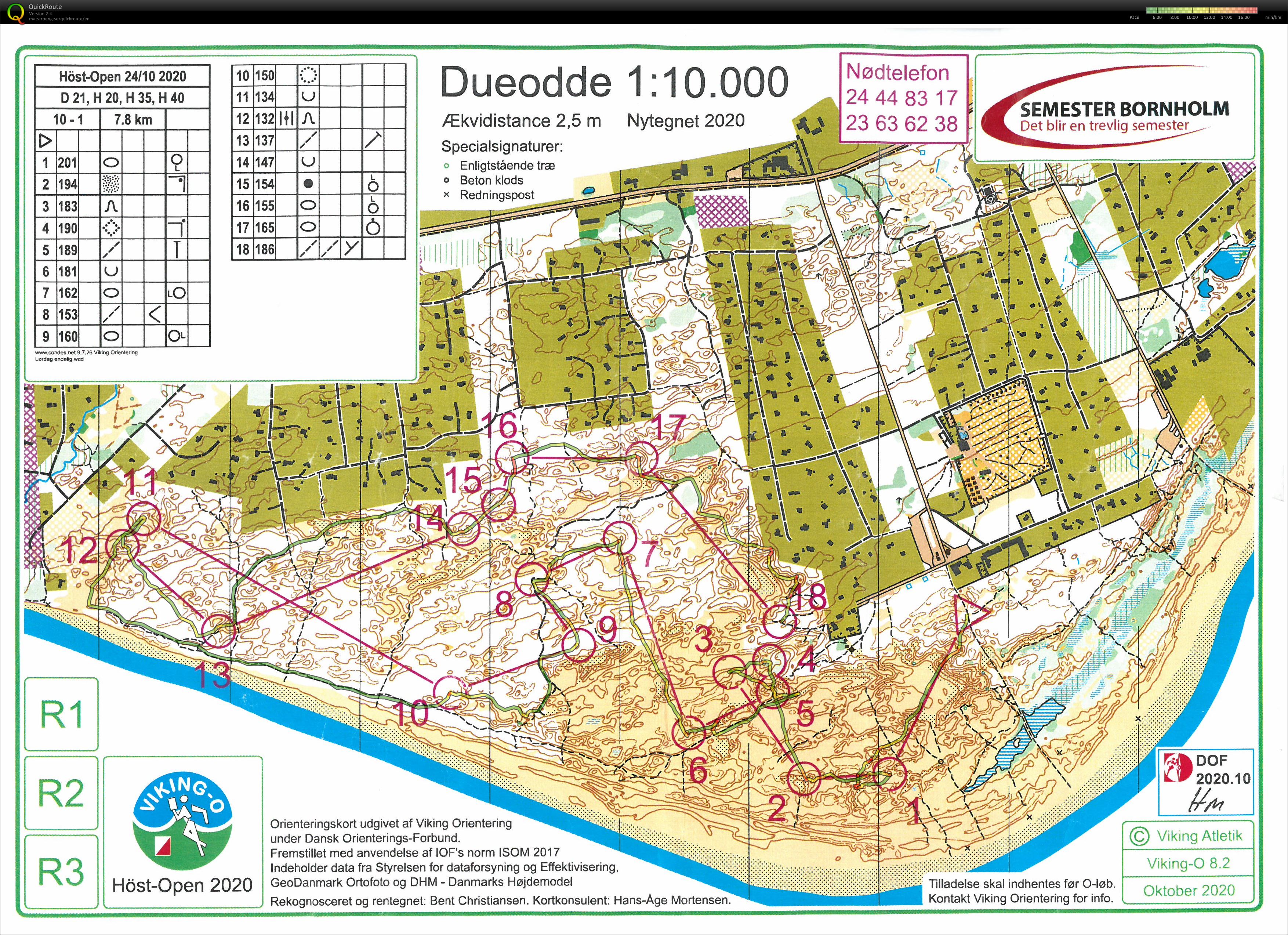 Höst-Open 2020 etape 1 del 1 (24.10.2020)