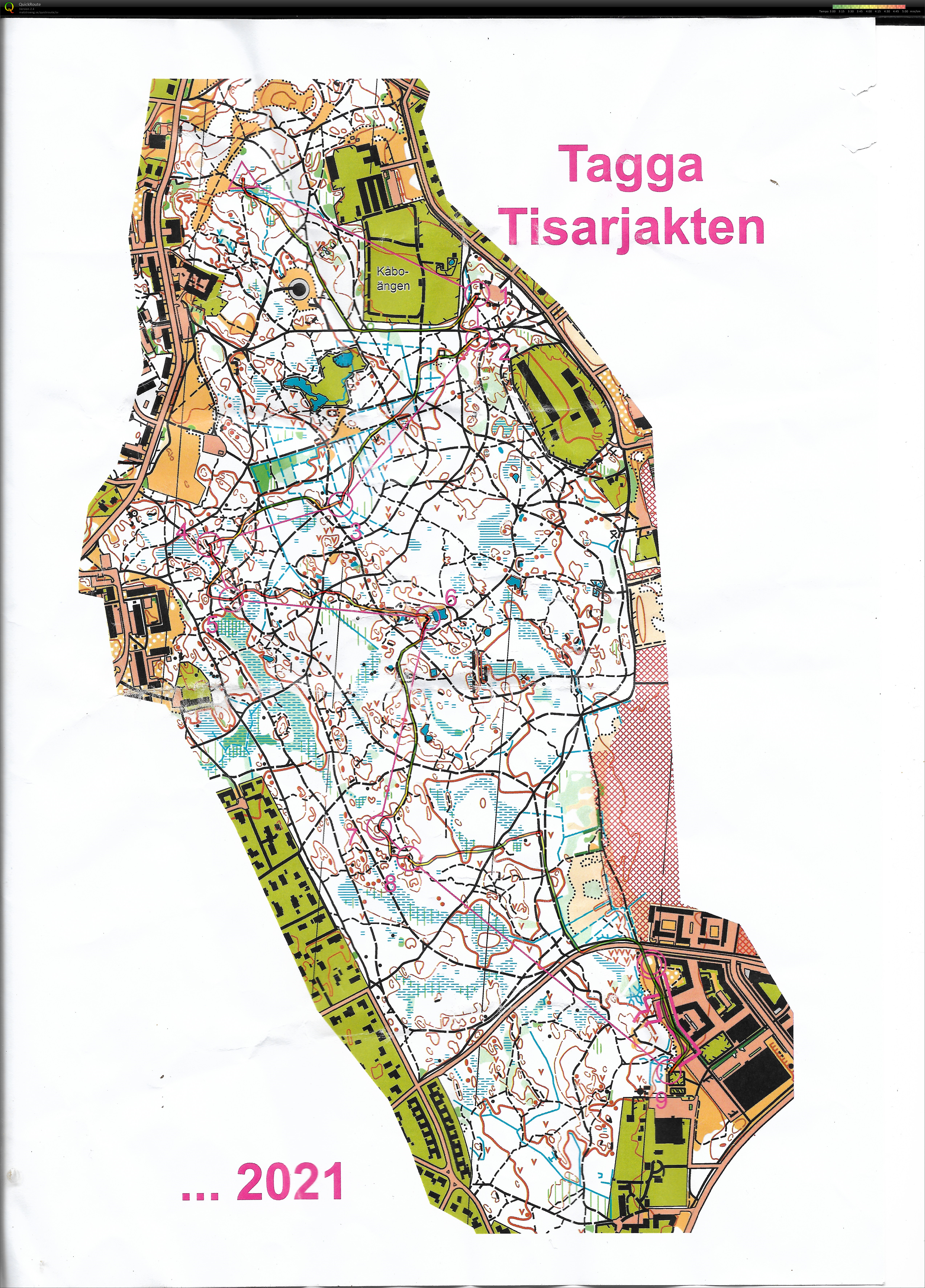 Stafettræning Stadsskogen 2 (05/11/2020)