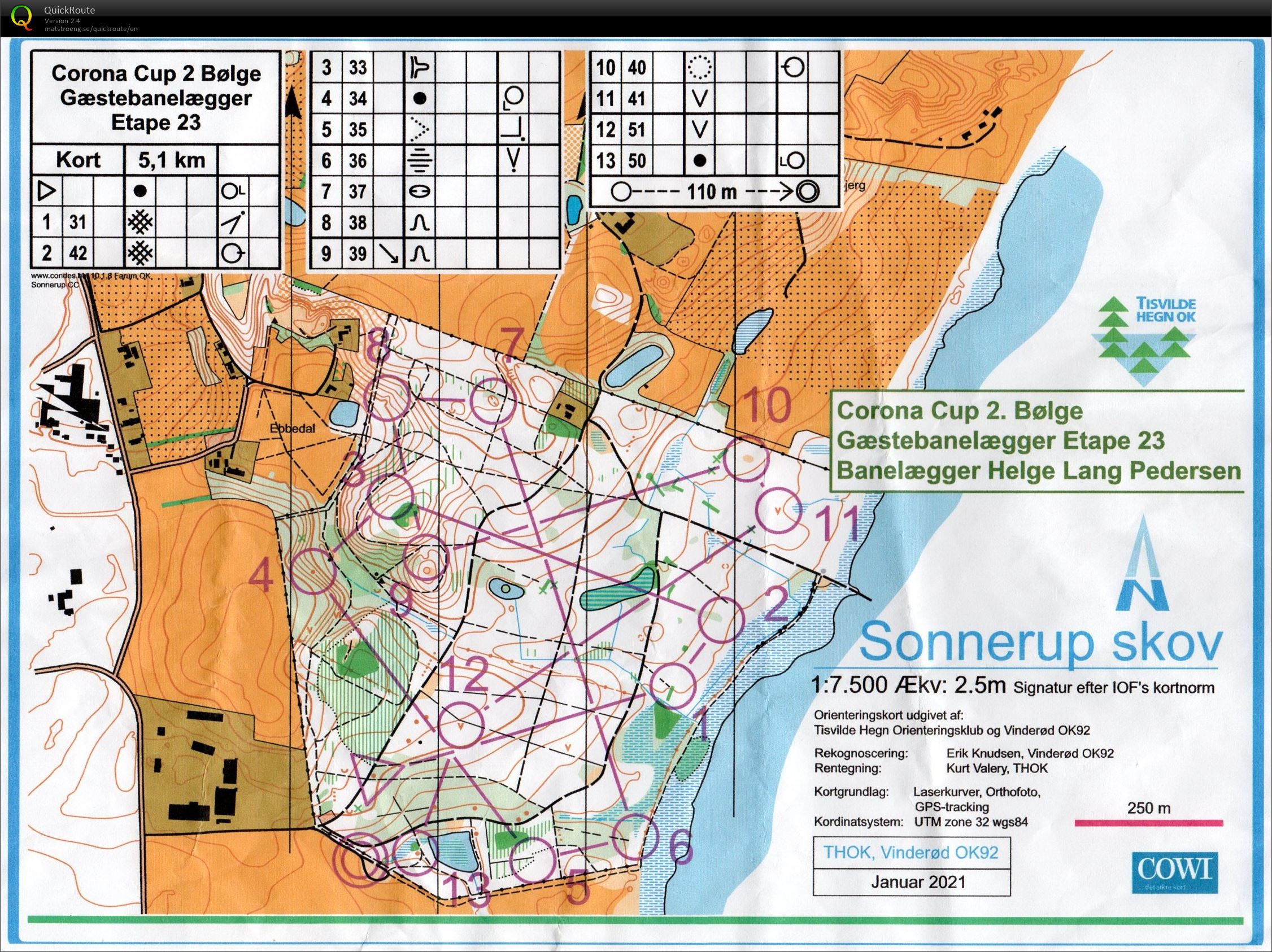 Corona Cup, Kort (2021-01-21)