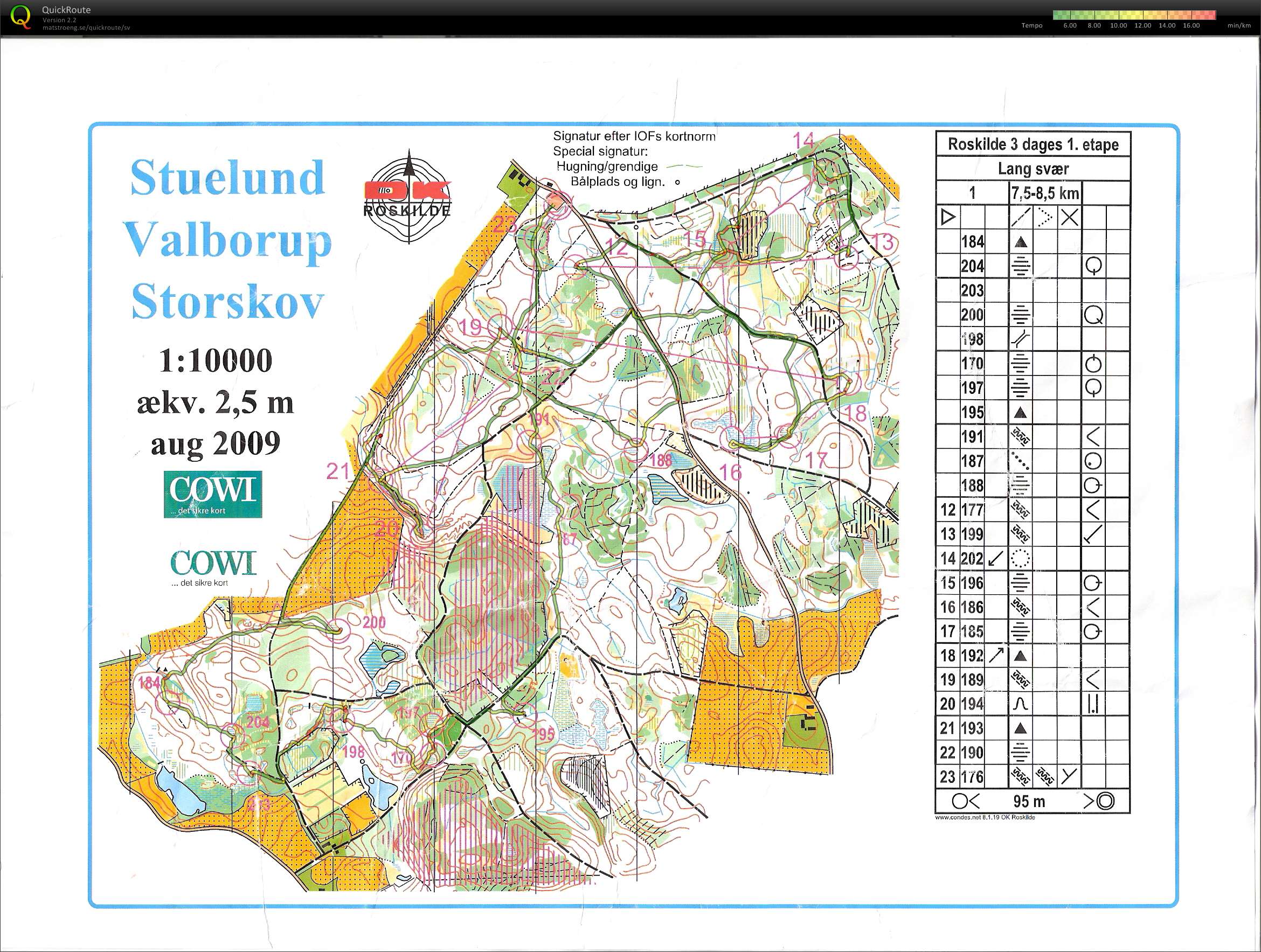 Roskilde 3 dages etape 1 (2009-08-13)