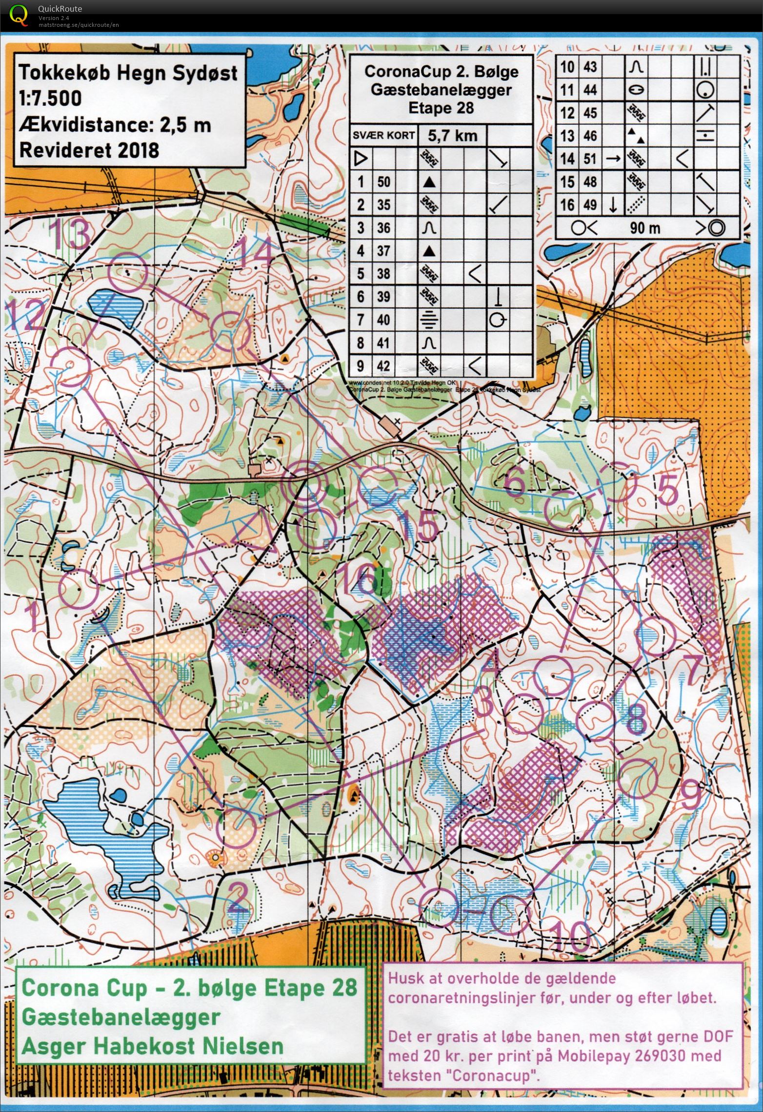 Corona Cup Et. 28, Kort bane (2021-02-14)