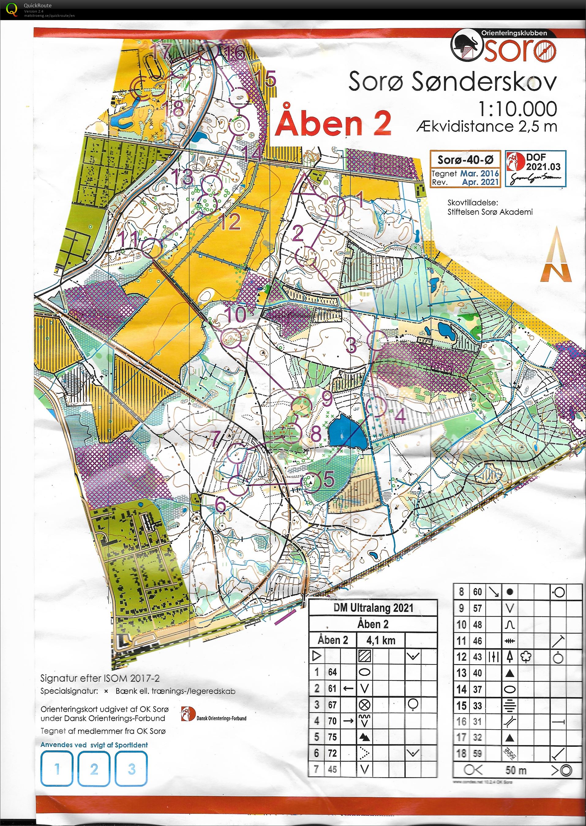 Åben 2 - DM Ultralang 2021 (2021-04-11)