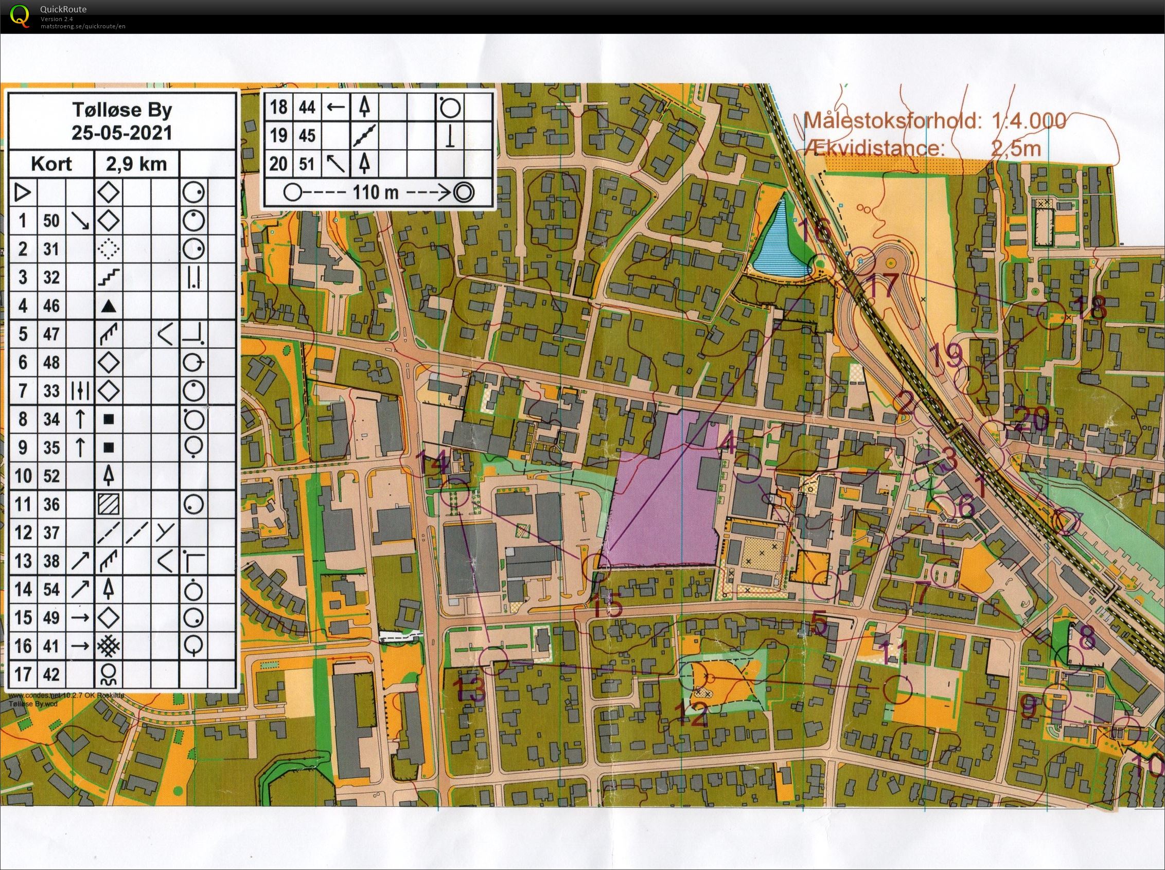 Sprint i Tølløse, kort bane (2021-05-25)