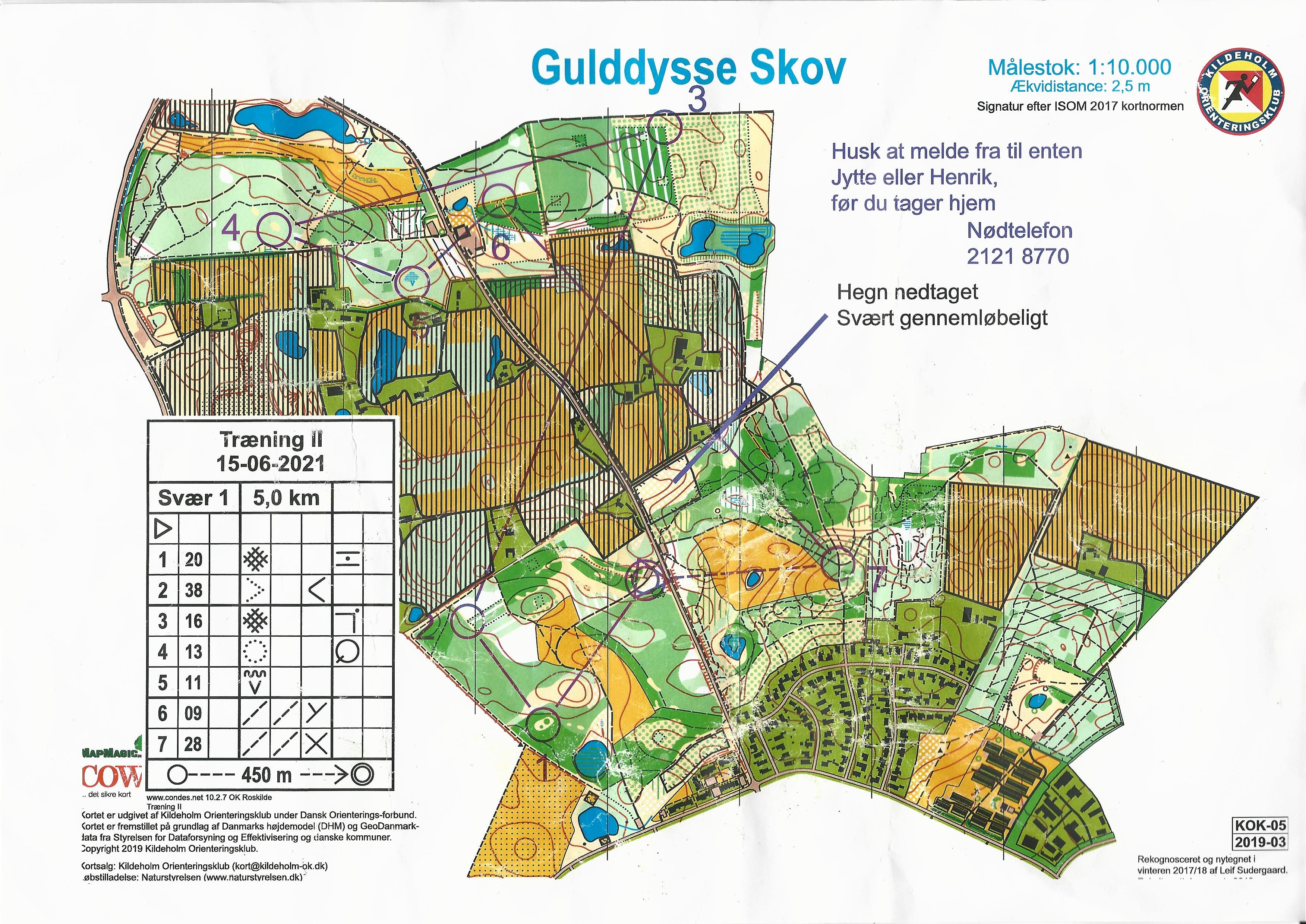 Træning, Gulddysse Skov (15-06-2021)