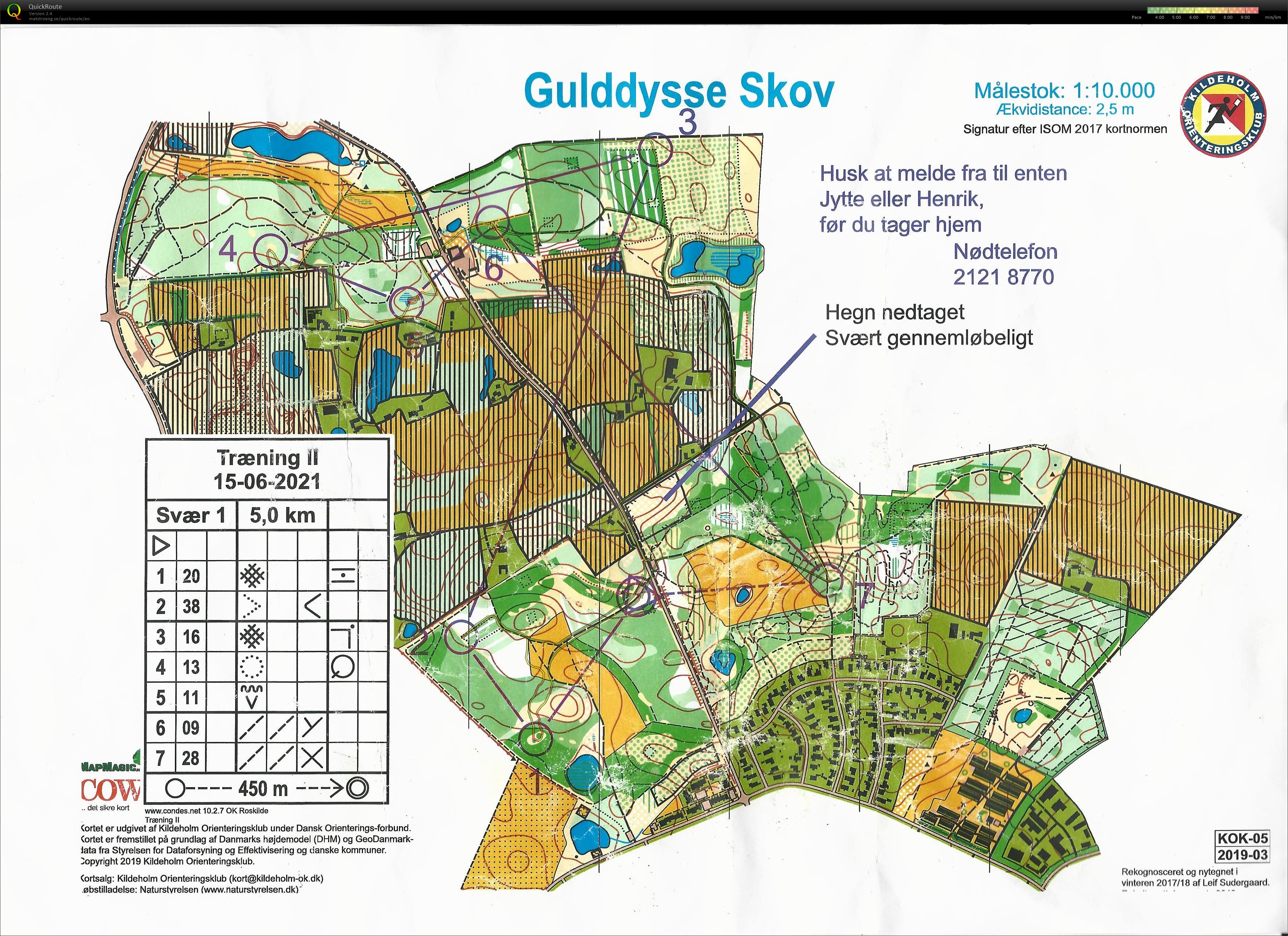 Træning, Gulddysse Skov (2021-06-15)