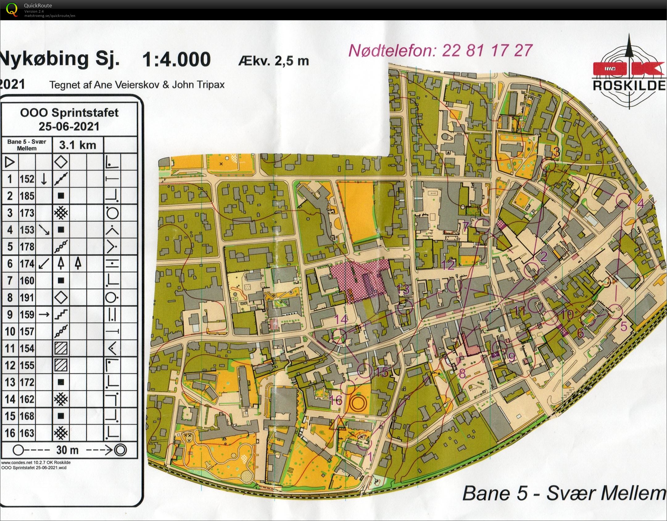 OOO Sprint, Bane 5 (2021-06-25)