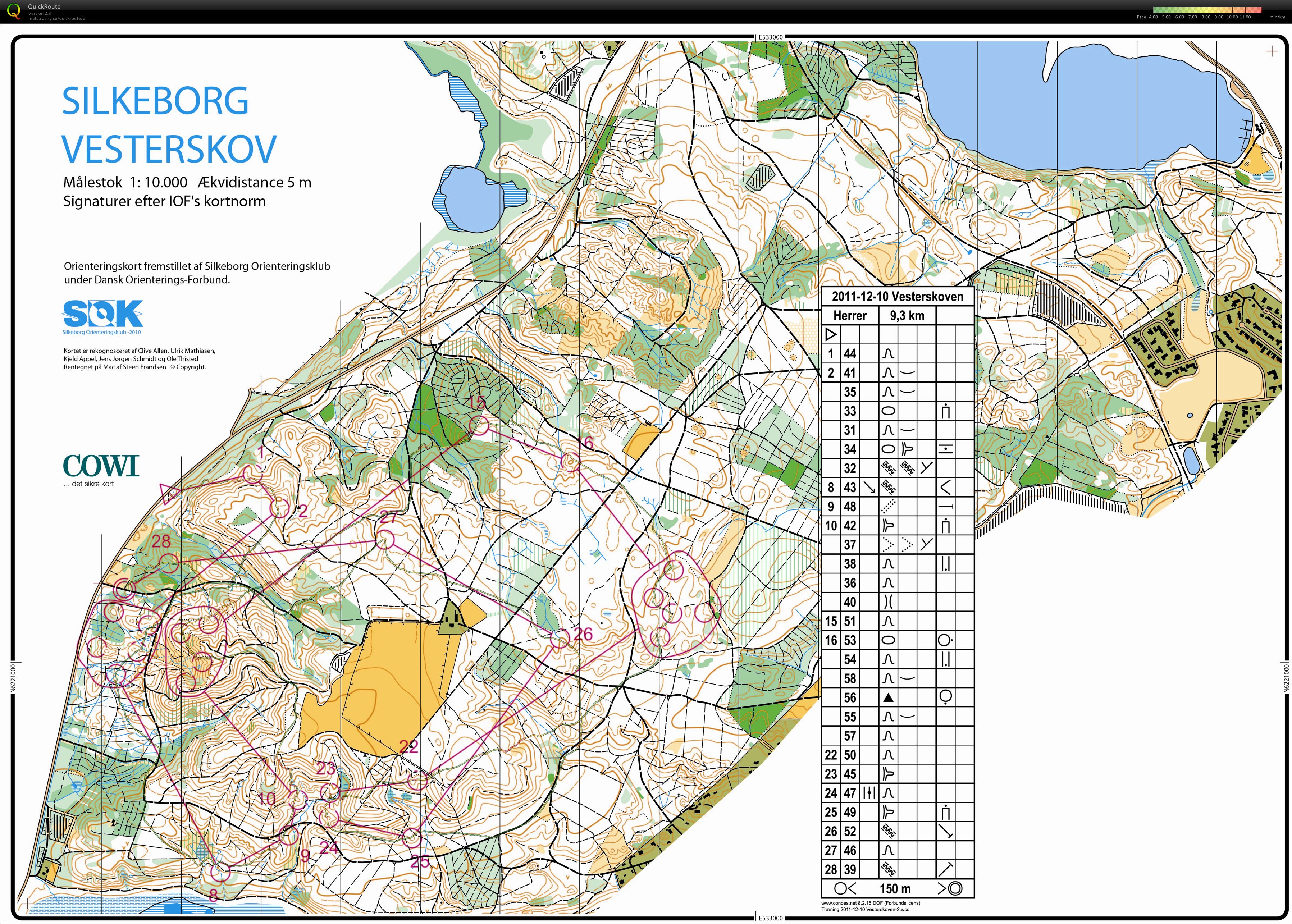 Landsholdssamling - Stafettræning (2011-12-10)