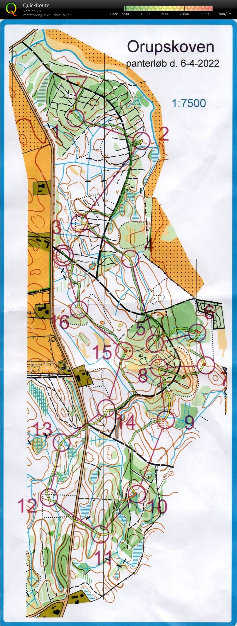 Grå Panterbane fra onsdag 6/4 (2022-04-09)