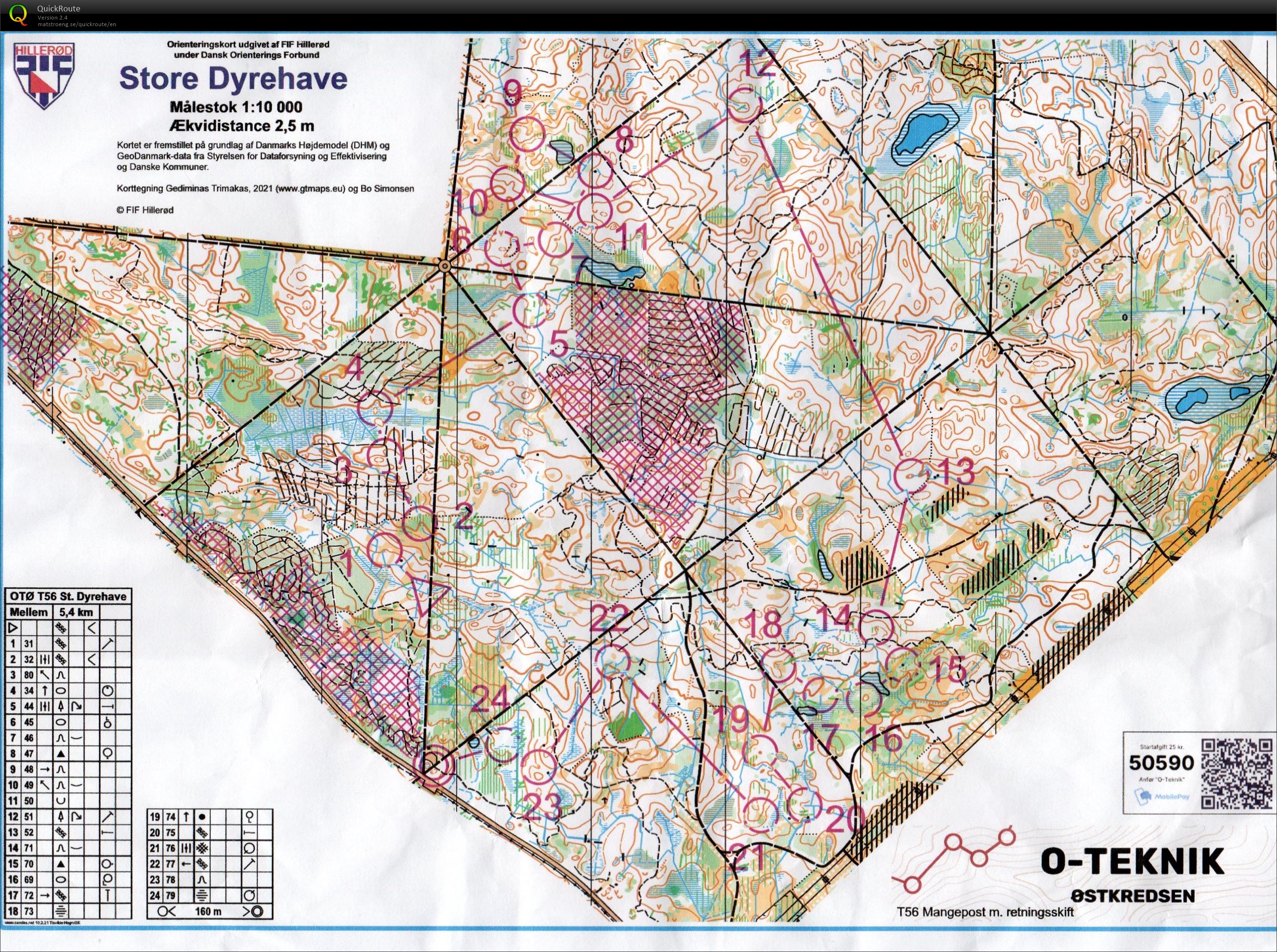 OTØ T56, Mellem bane (18-06-2022)