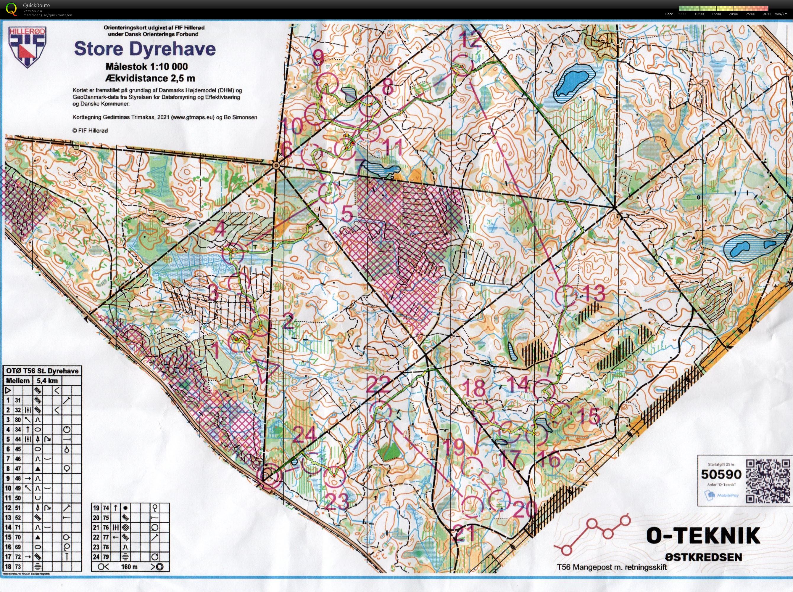 OTØ T56, Mellem bane (18-06-2022)