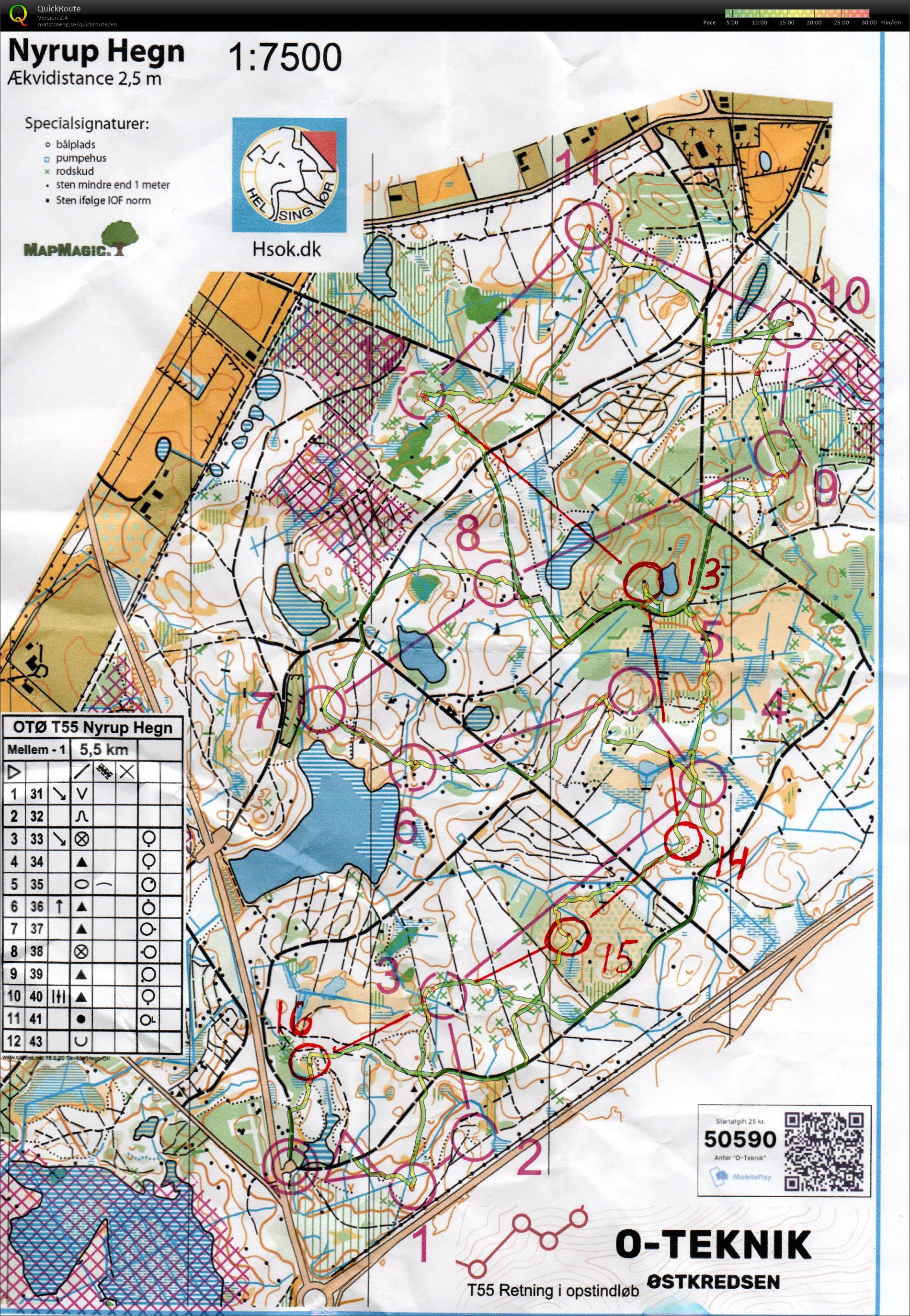 OTØ T55, Mellem bane (2022-07-30)