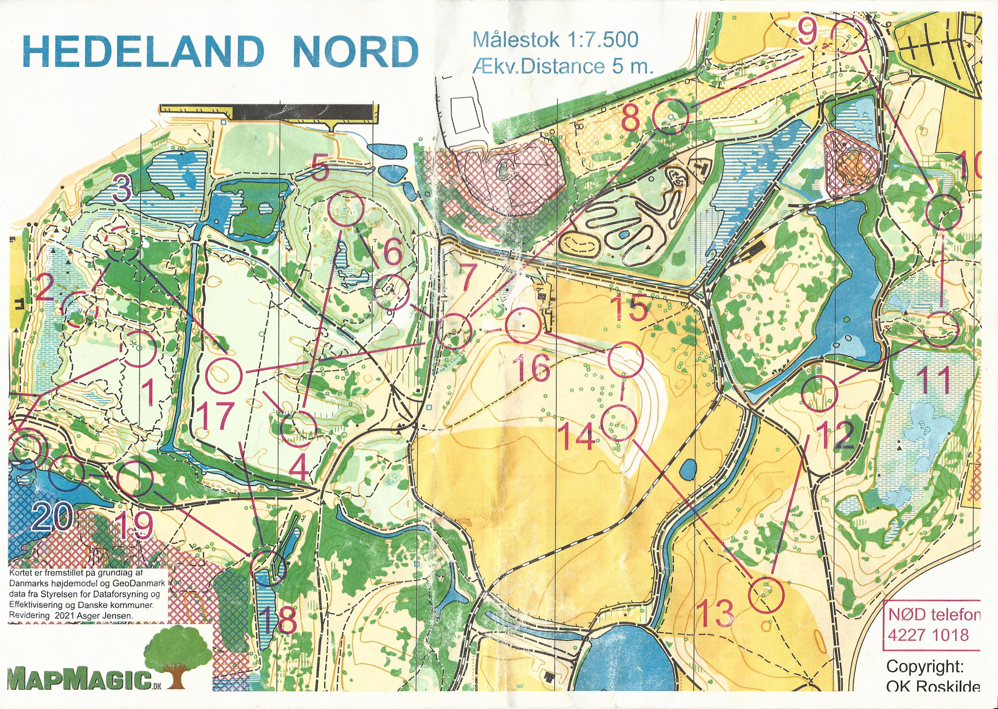 Roskilde 3-dages, Hedeland Nord, Bane1 (11.08.2022)