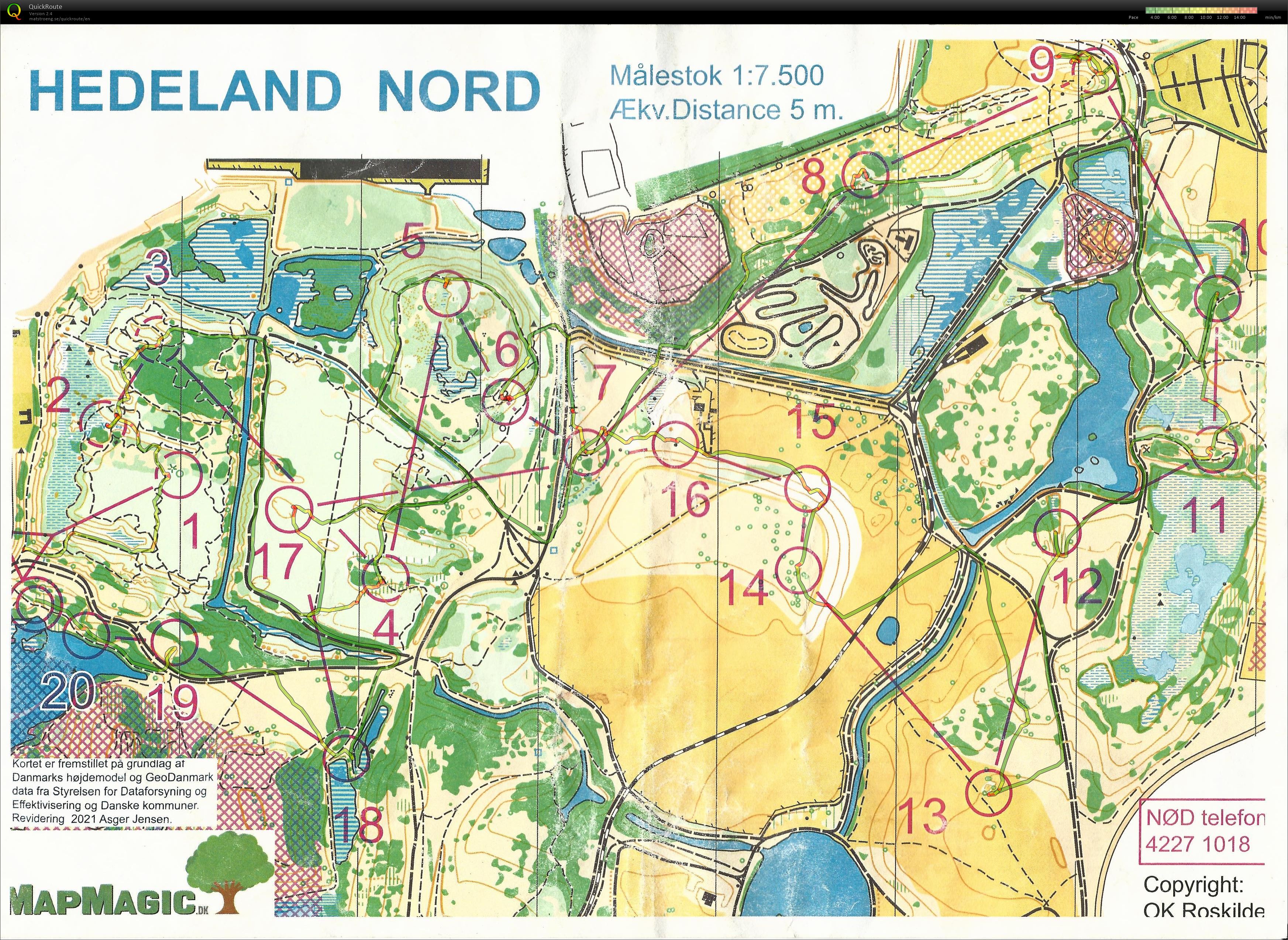 Roskilde 3-dages, Hedeland Nord, Bane1 (11/08/2022)