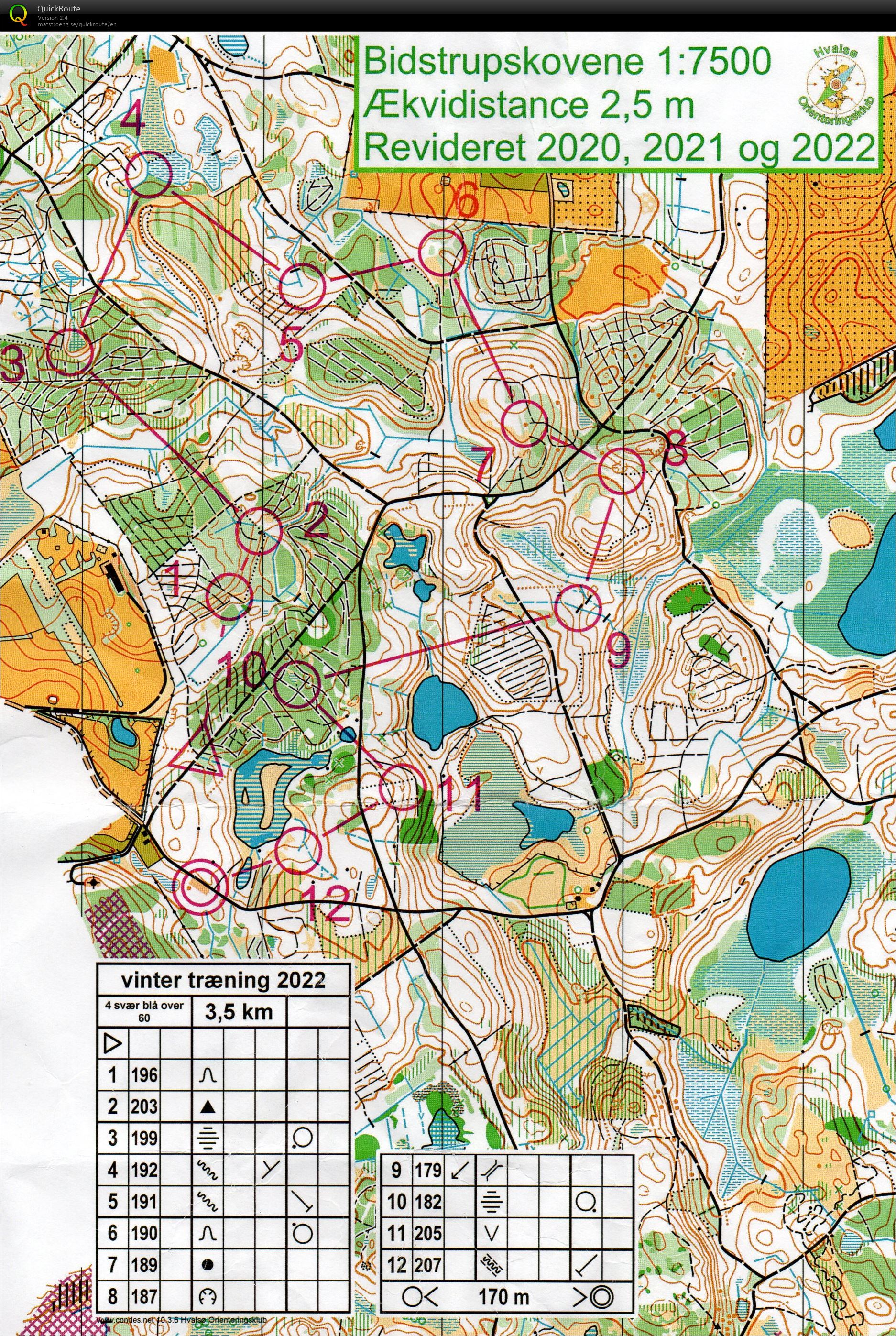 Klubmesterskab/VTR - Blå >60 (20-11-2022)