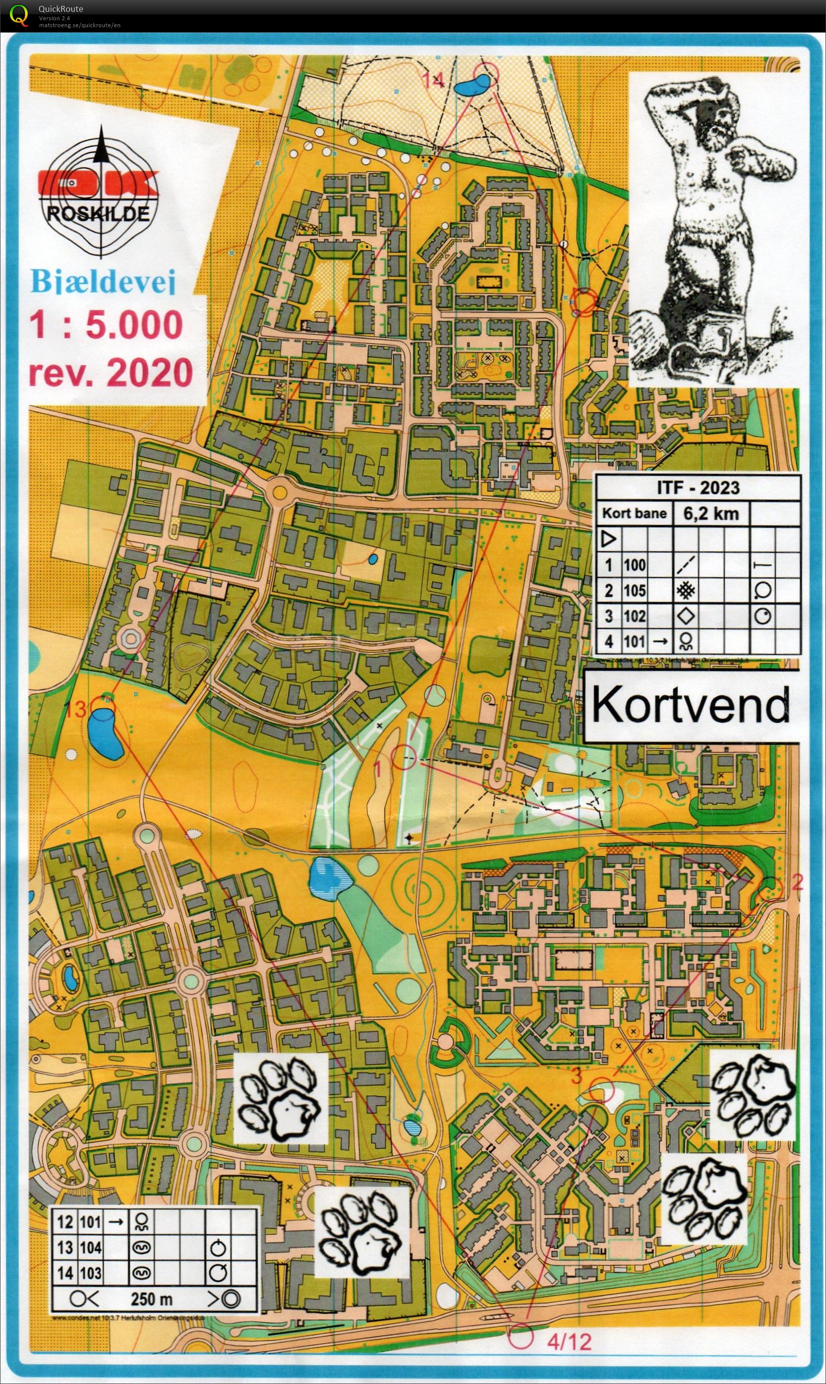 I Troldens Fodspor - kort bane del1 + 3 (05.03.2023)