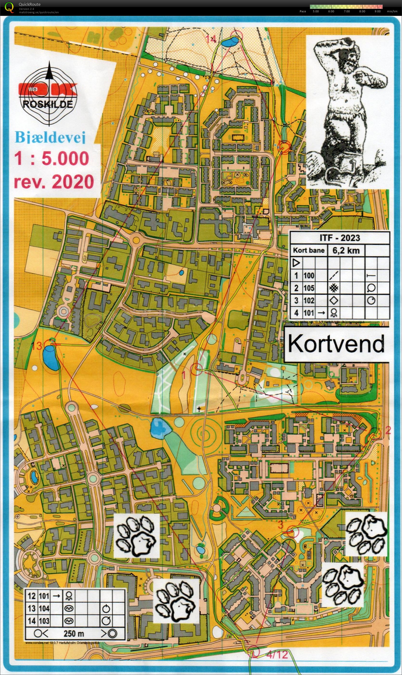 I Troldens Fodspor - kort bane del1 + 3 (05.03.2023)