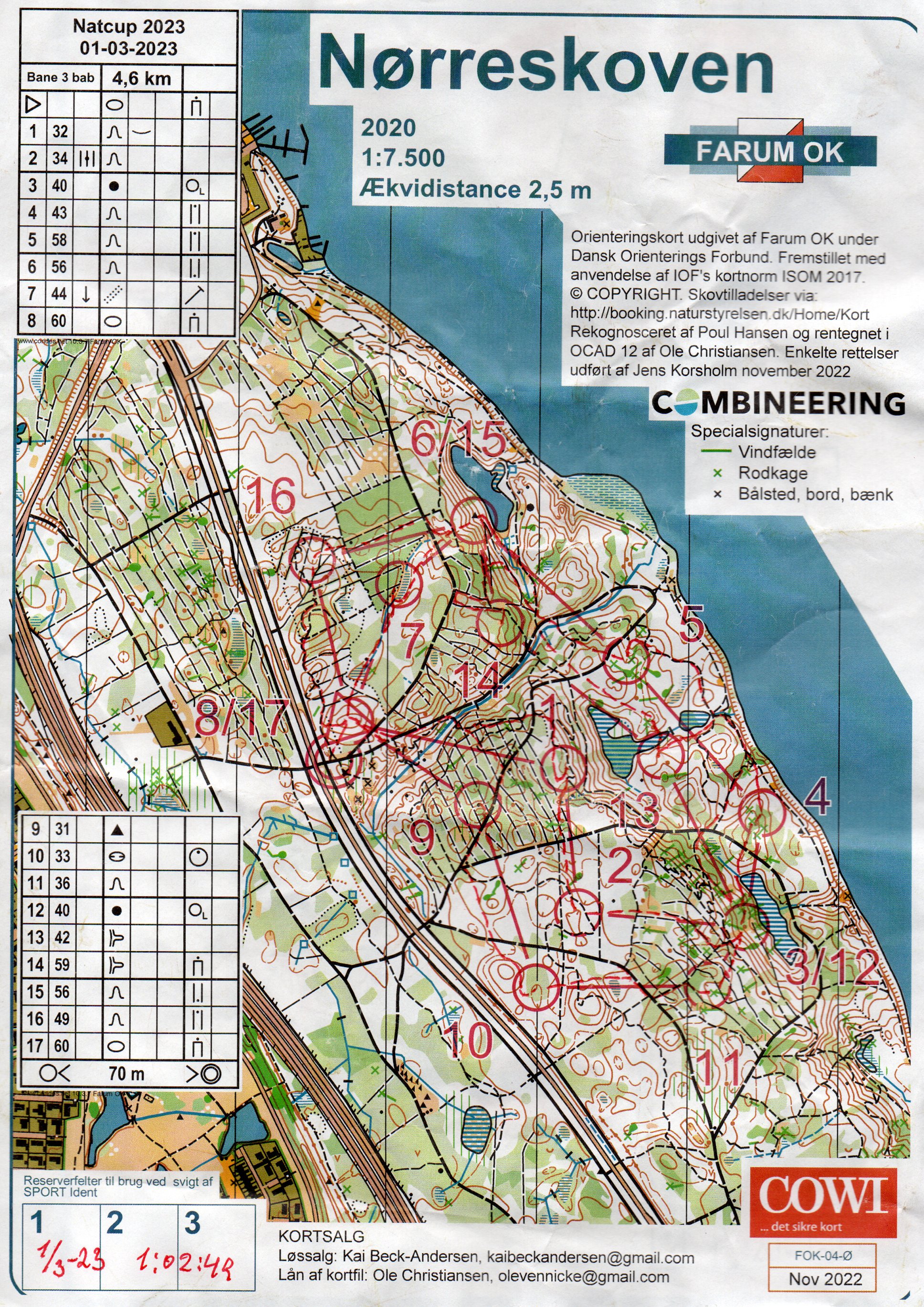 Natcup, Bane 3 (01-03-2023)