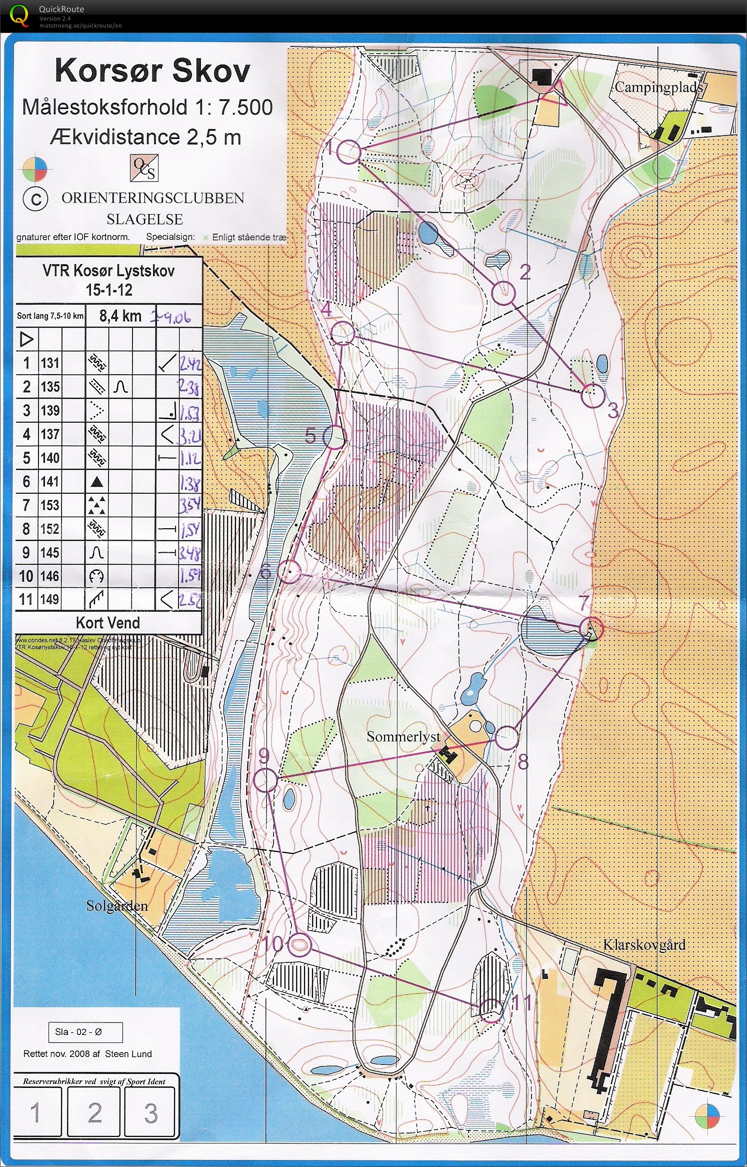 VTR - Korsør Skov - Etape 1 - 15-01-2012 (15.01.2012)