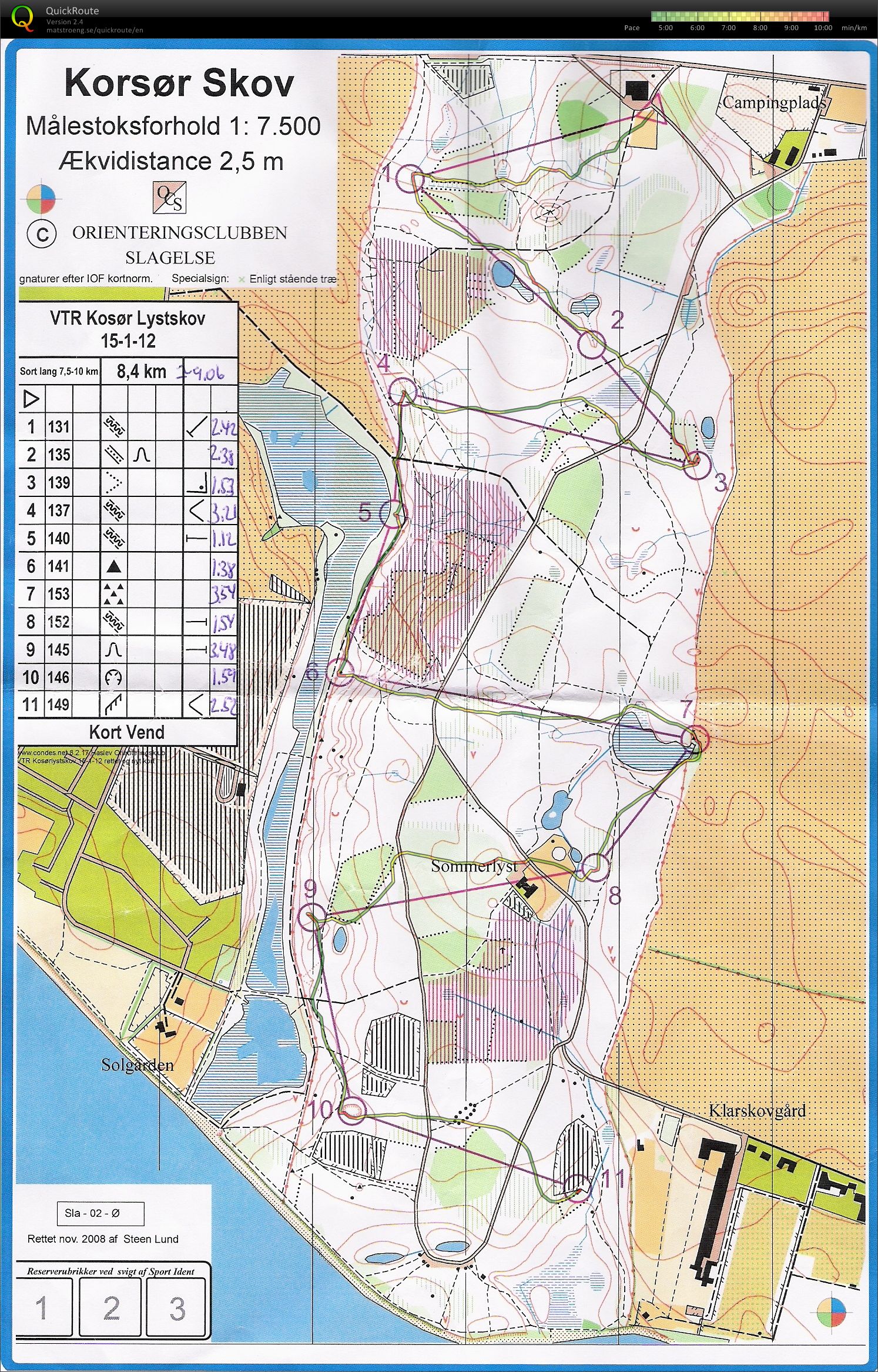 VTR - Korsør Skov - Etape 1 - 15-01-2012 (15.01.2012)