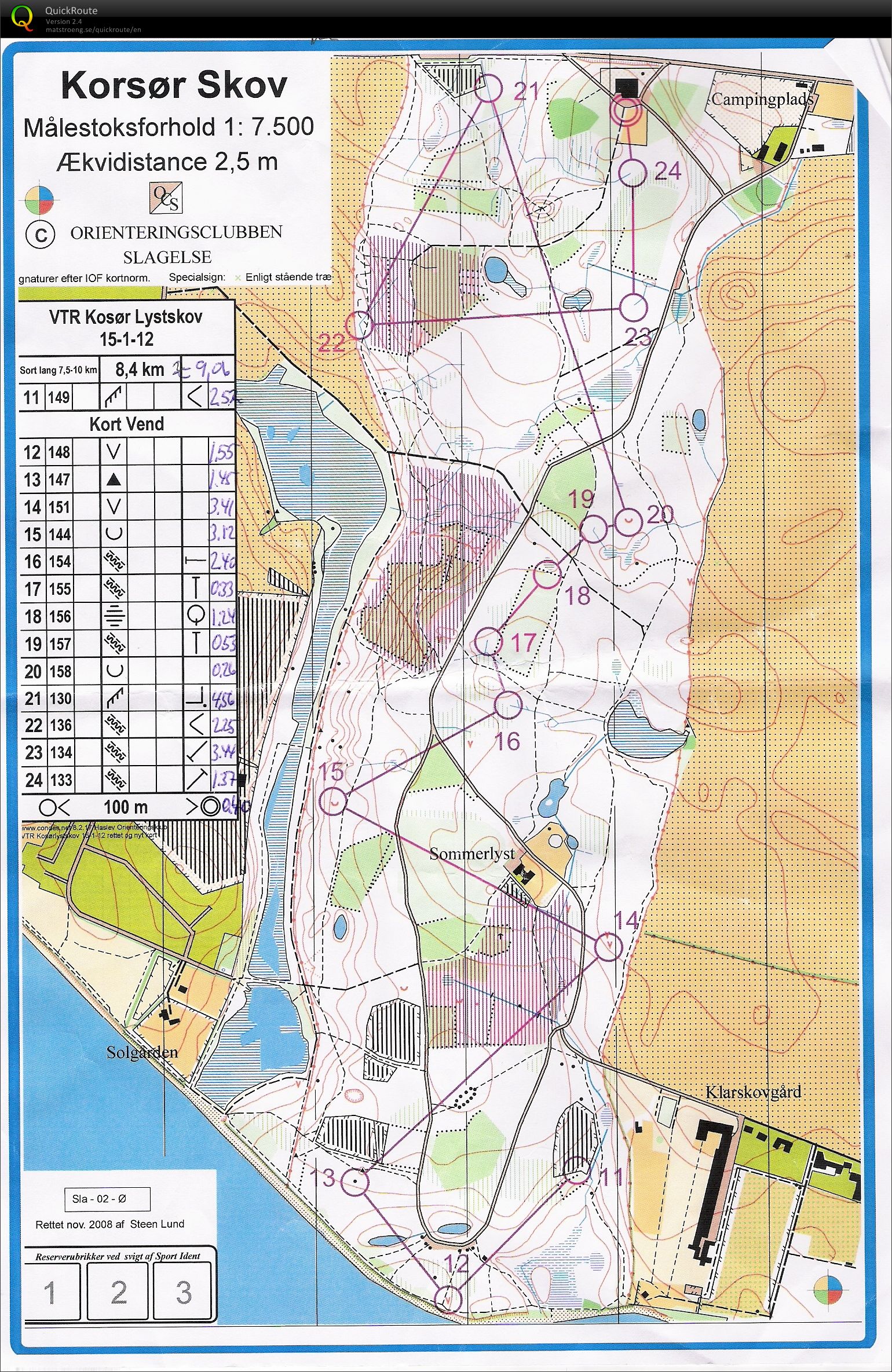 VTR - Korsør Skov - Etape 2 - 15-01-2012 (15-01-2012)