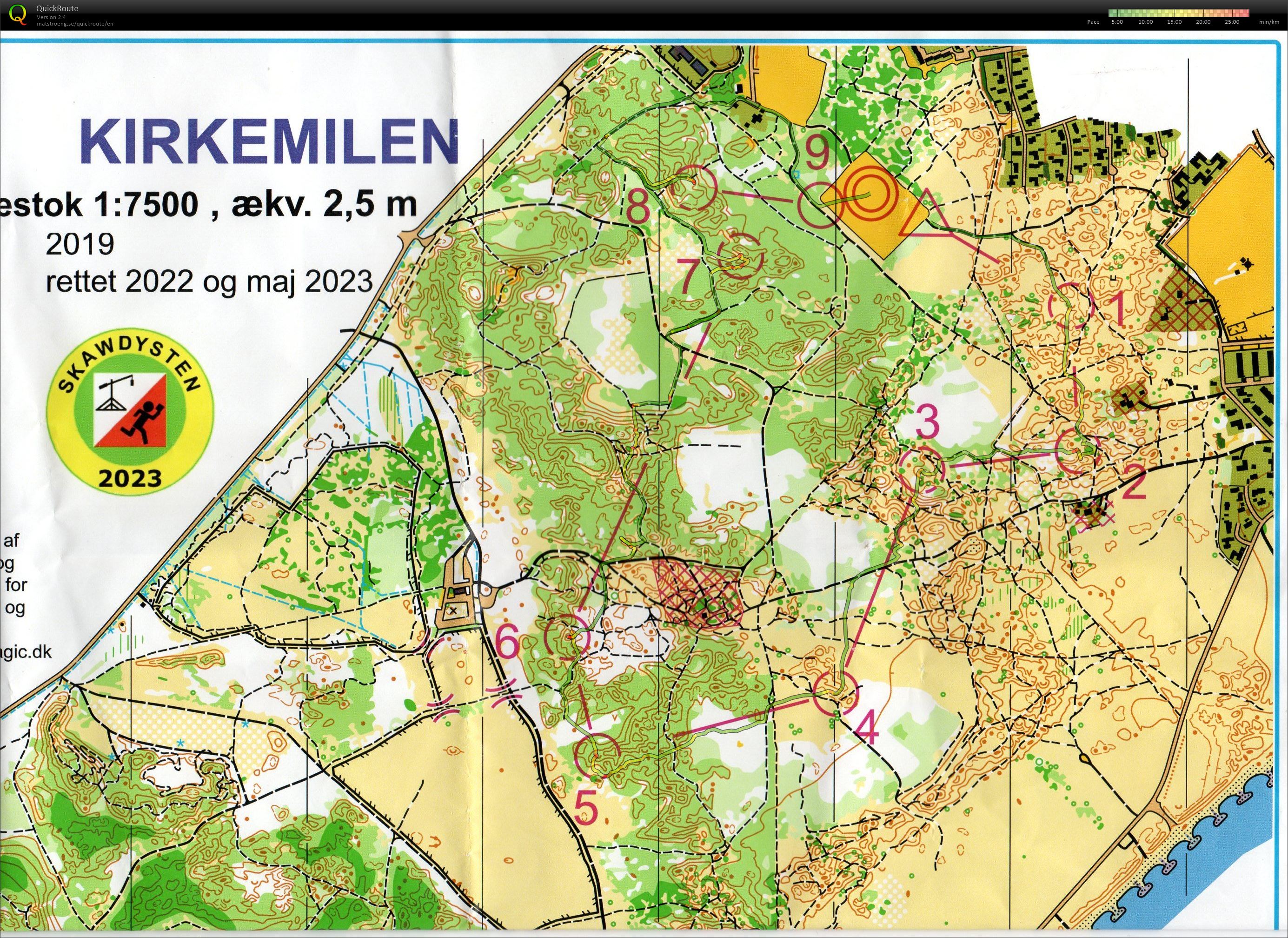 Skawdysten, etape 1, H75 (13.07.2023)