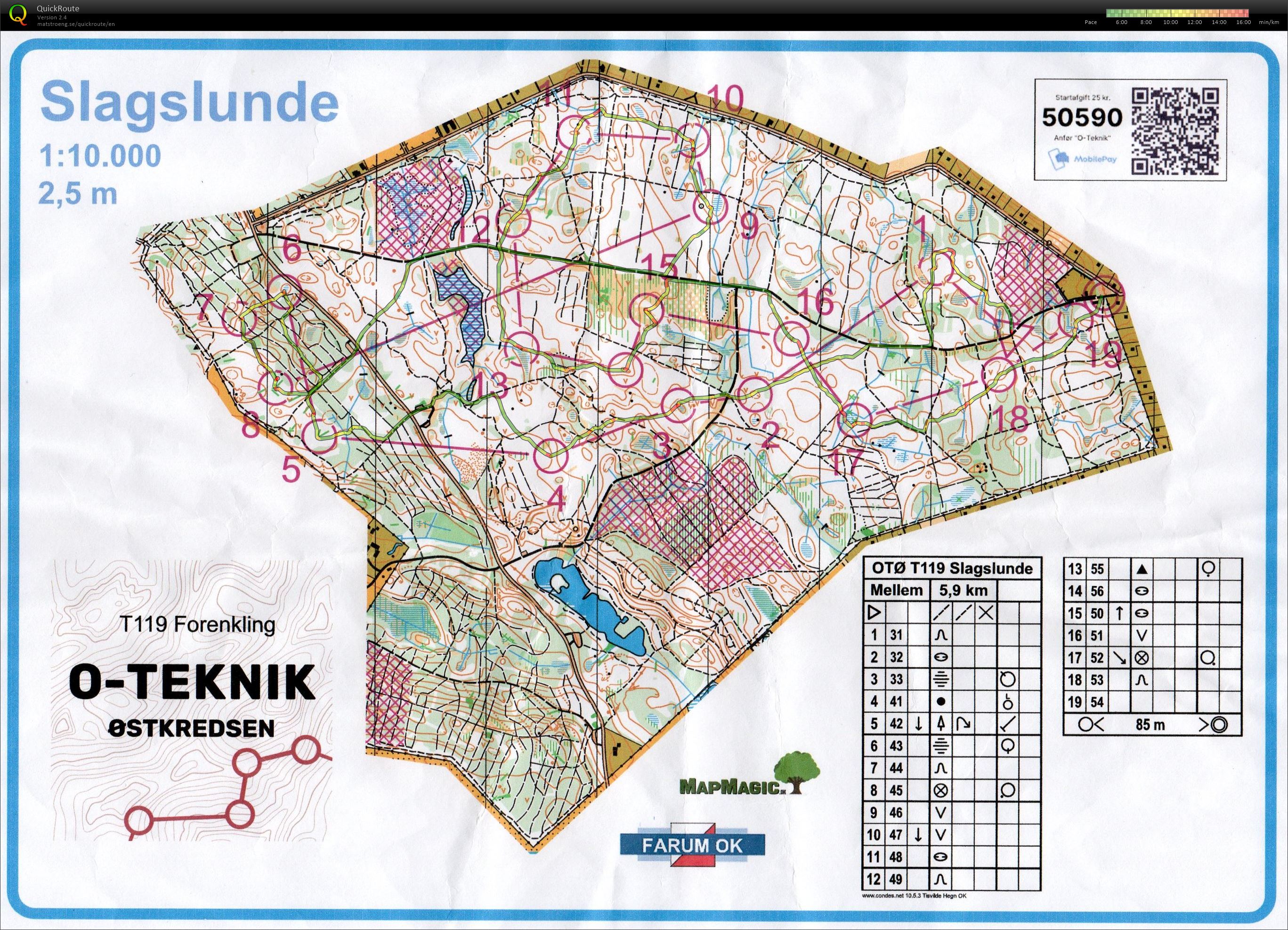 OTØ T119, mellem bane (2023-12-17)