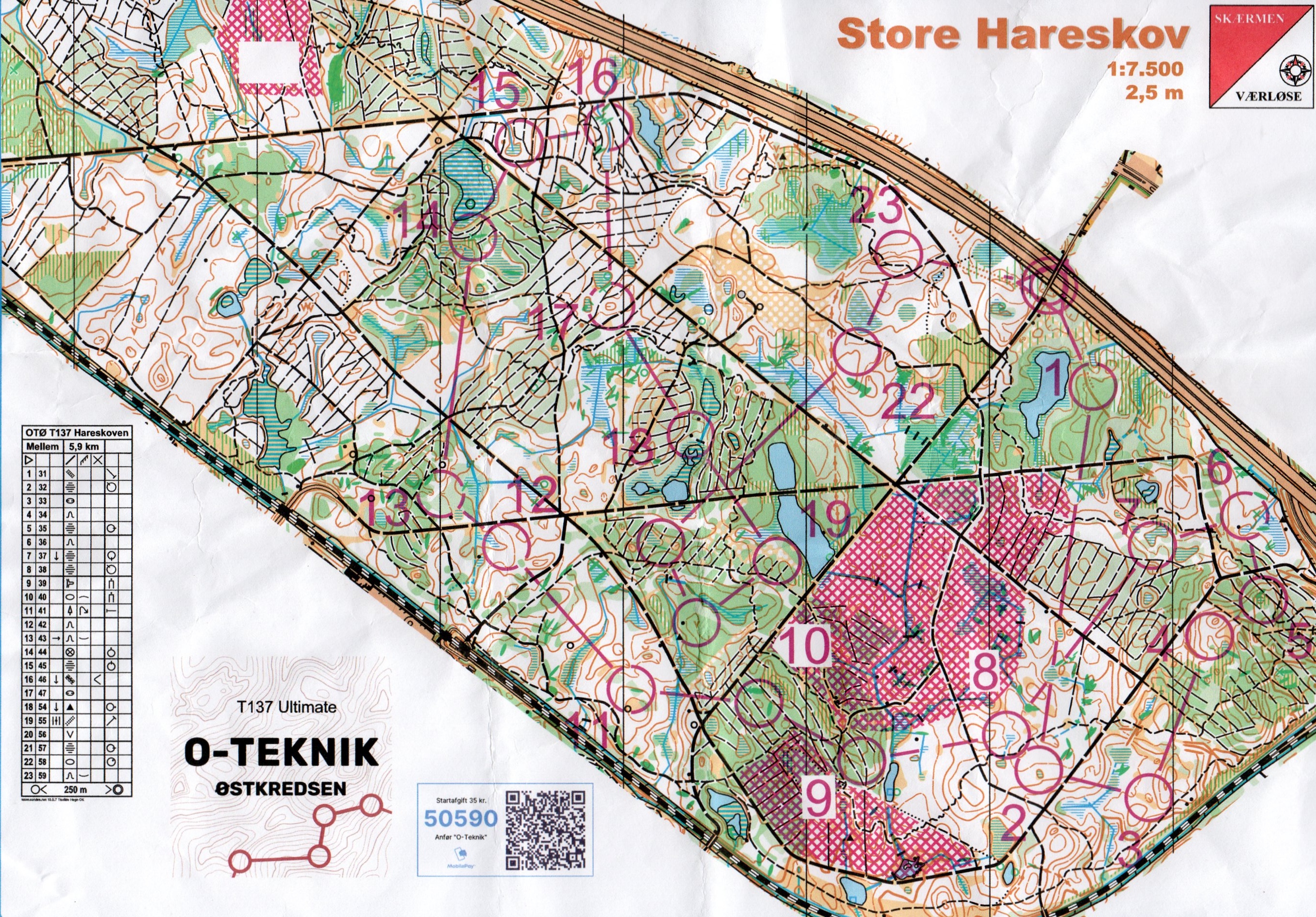 OTØ T137, mellem bane (06-04-2024)