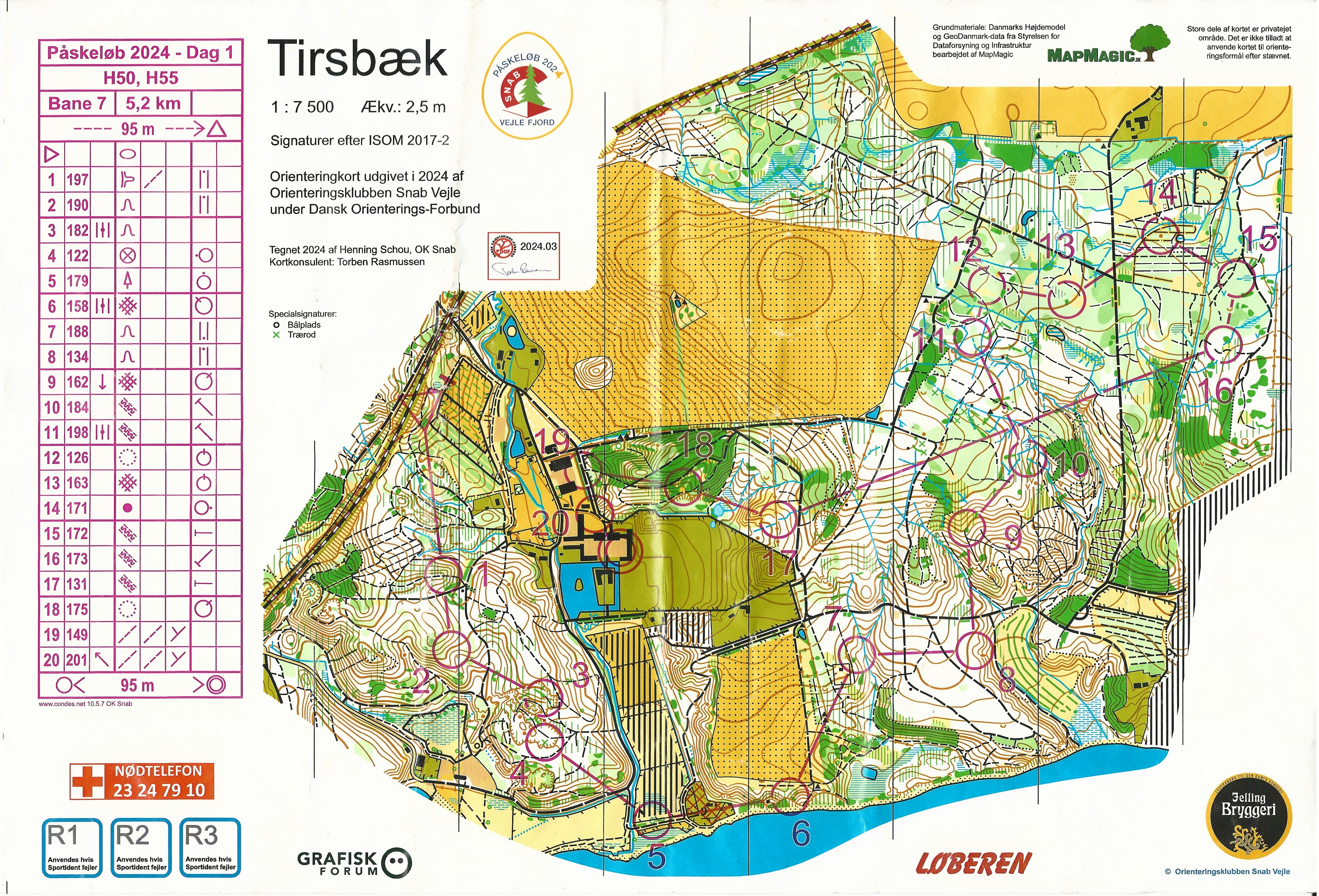 Påskeløb 2024, Etape 1, Tirsbæk (28-03-2024)