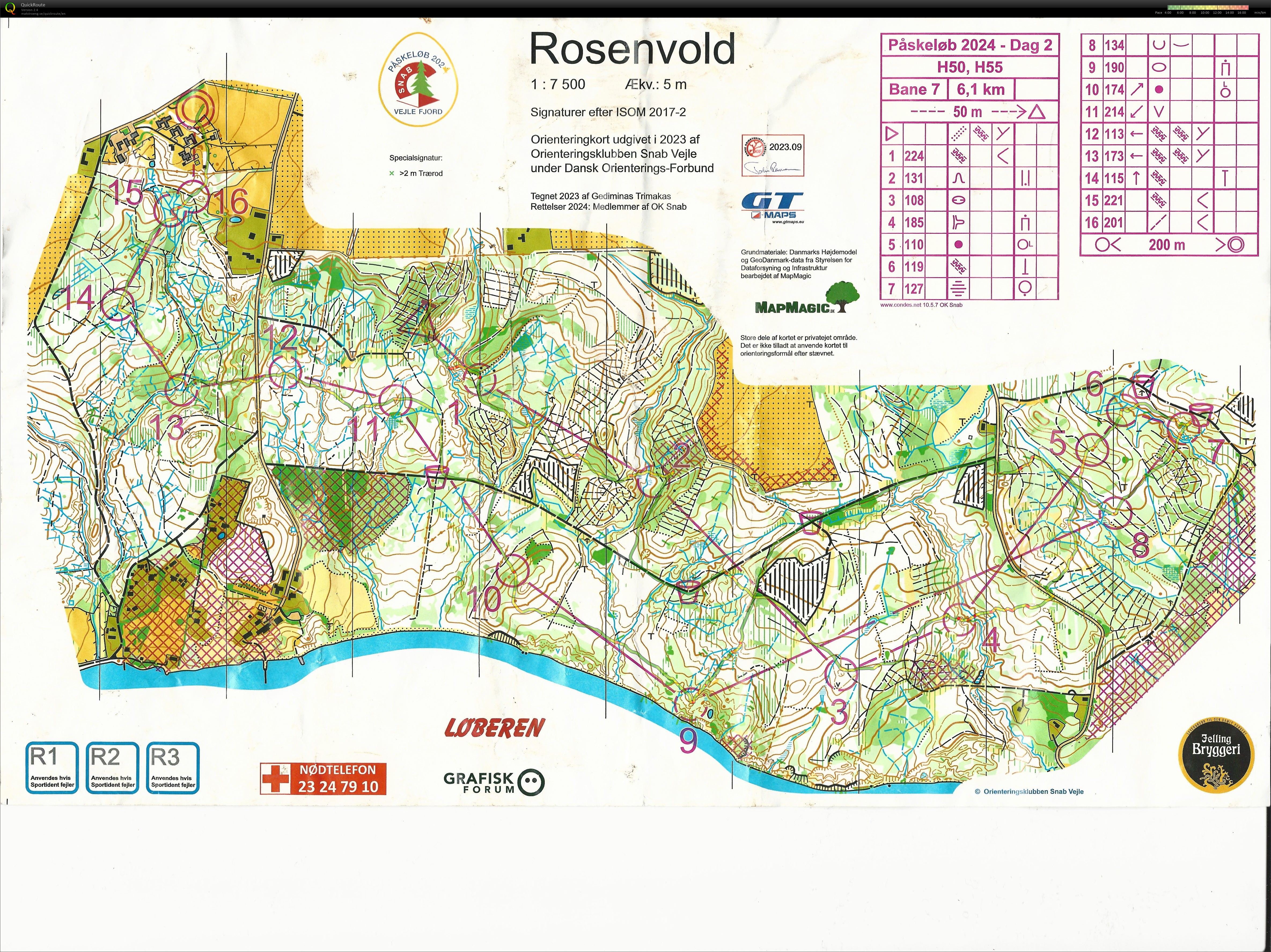 Påskeløb 2024, Etape 2, Rosenvold (29/03/2024)