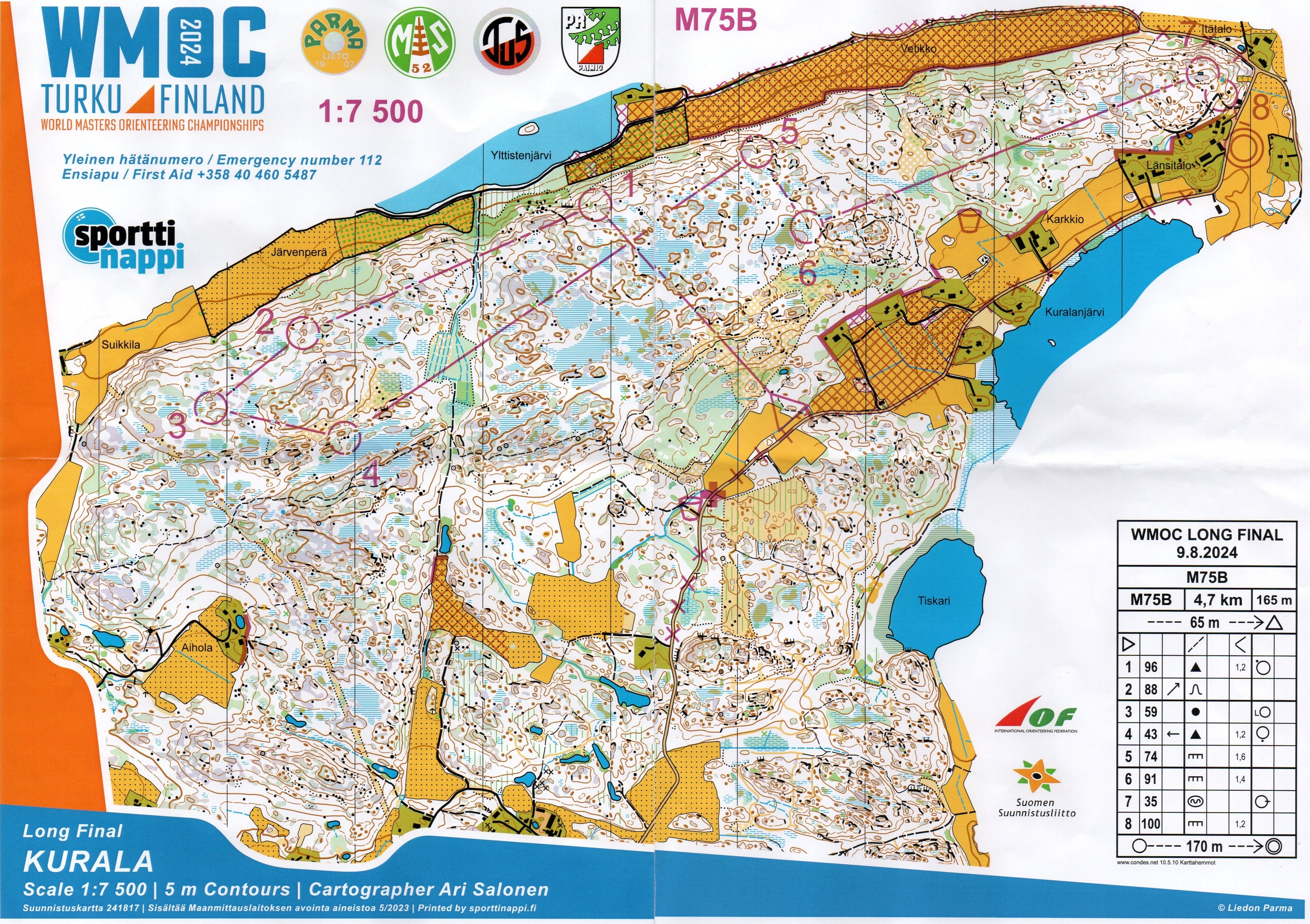 WMOC Long Final M75B (09/08/2024)