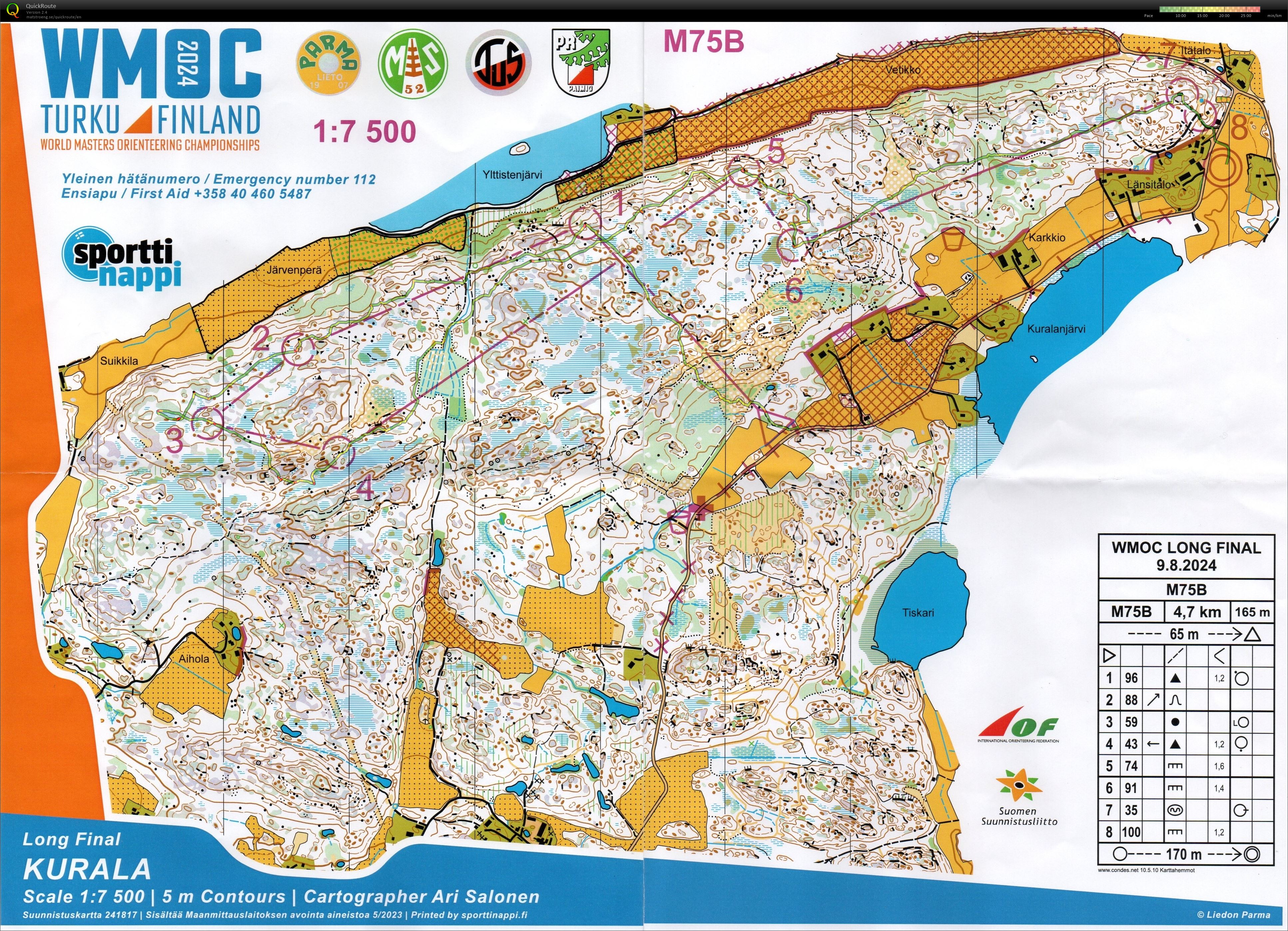 WMOC Long Final M75B (09/08/2024)