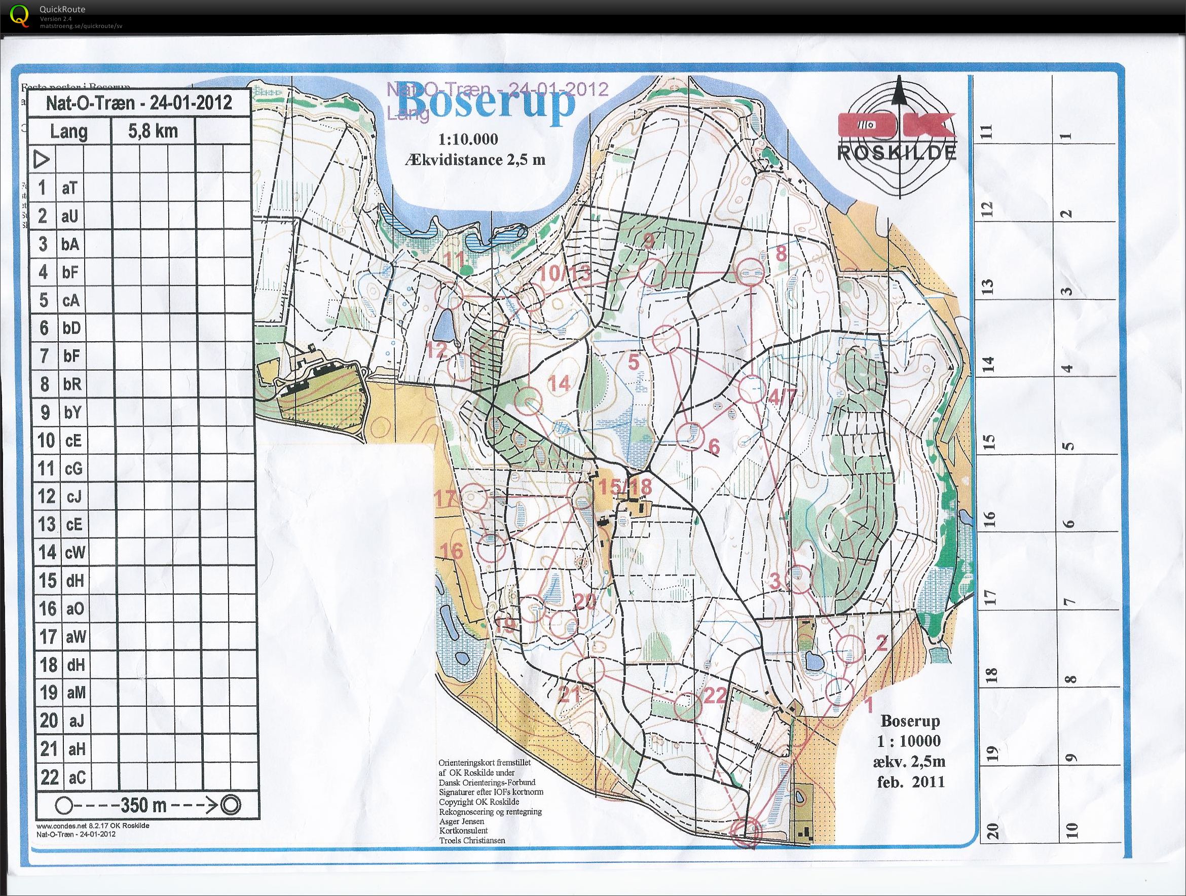 Natløbstræning med Mogens (31/01/2012)