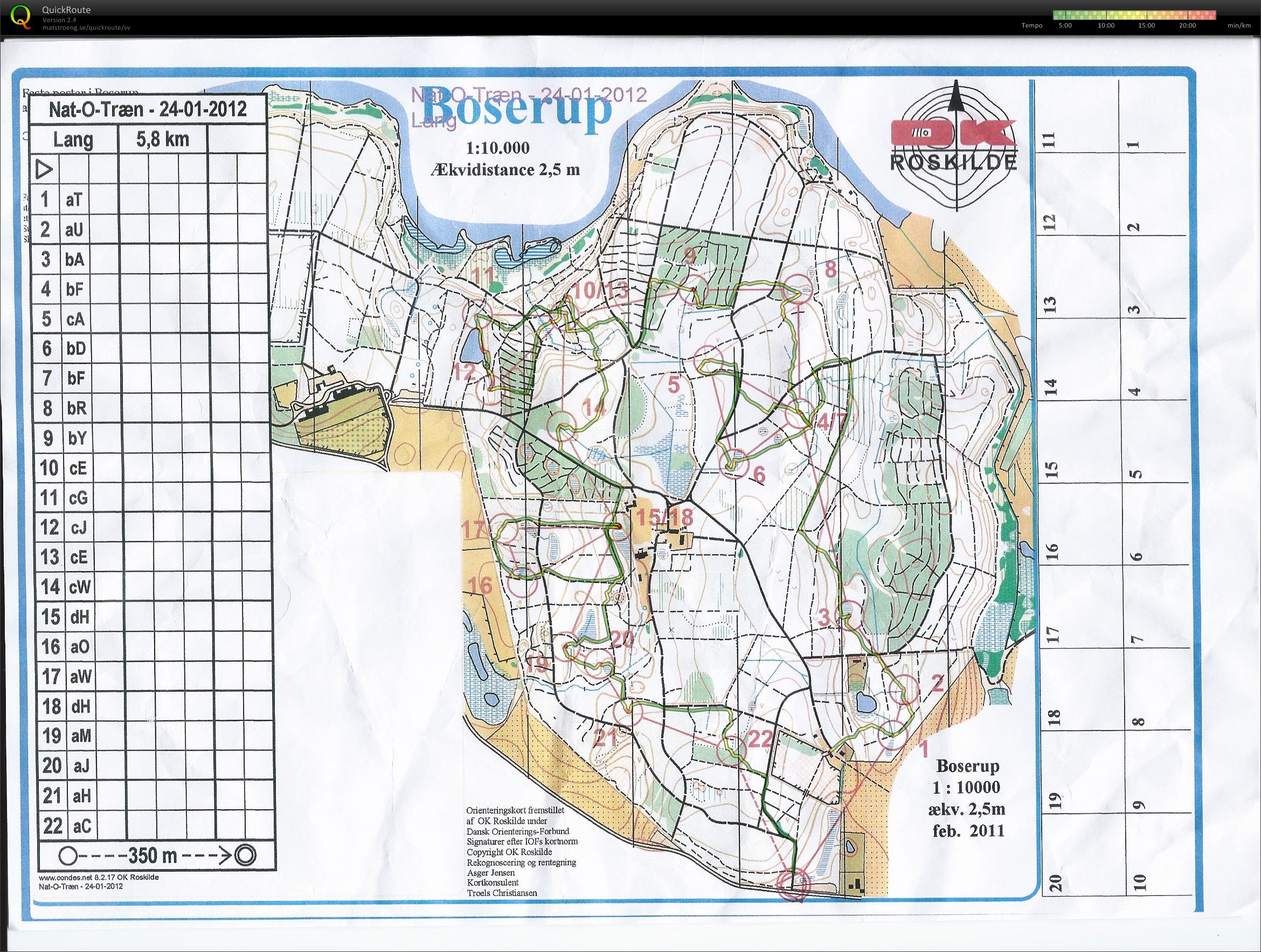 Natløbstræning med Mogens (31-01-2012)