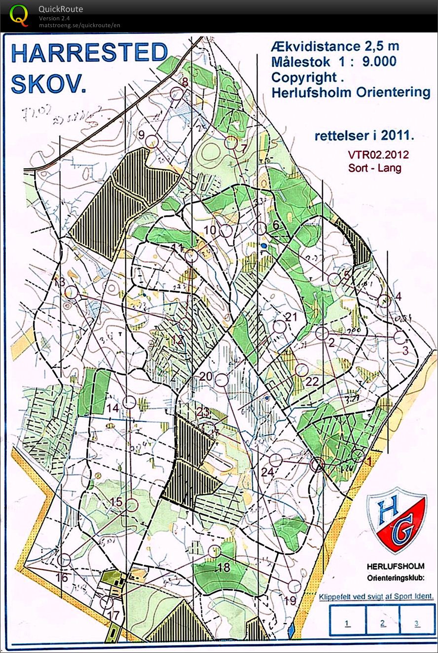 VTR 05.01.2012 Harrested Skov (05.02.2012)