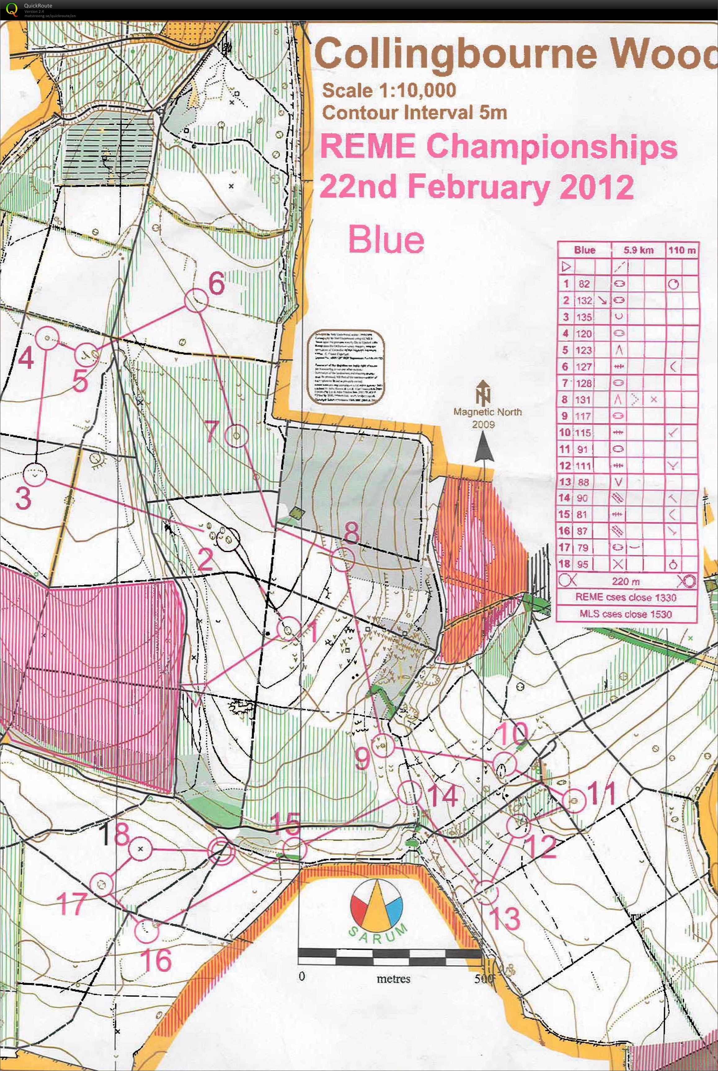 BAOC Colllingbourne Wood (2012-02-22)