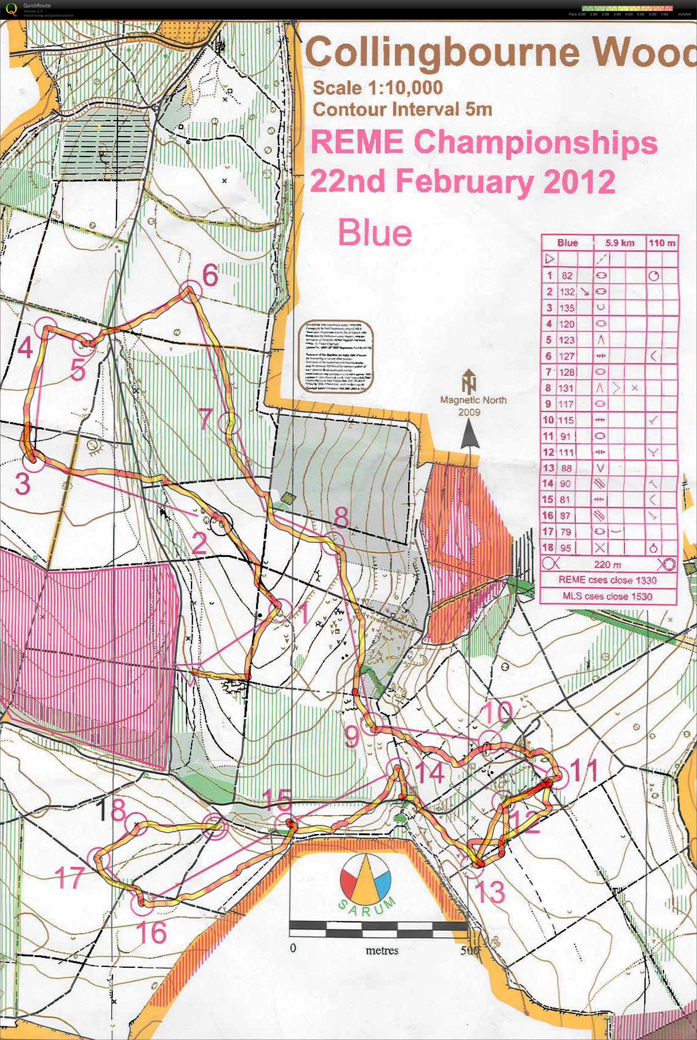 BAOC Colllingbourne Wood (2012-02-22)