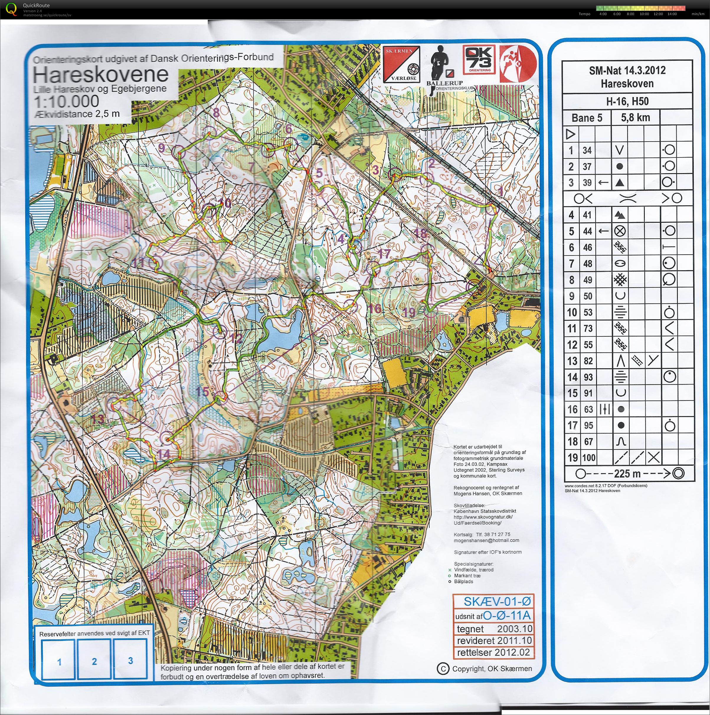 SM Nat 2012 1. afdeling, H50 (14-03-2012)