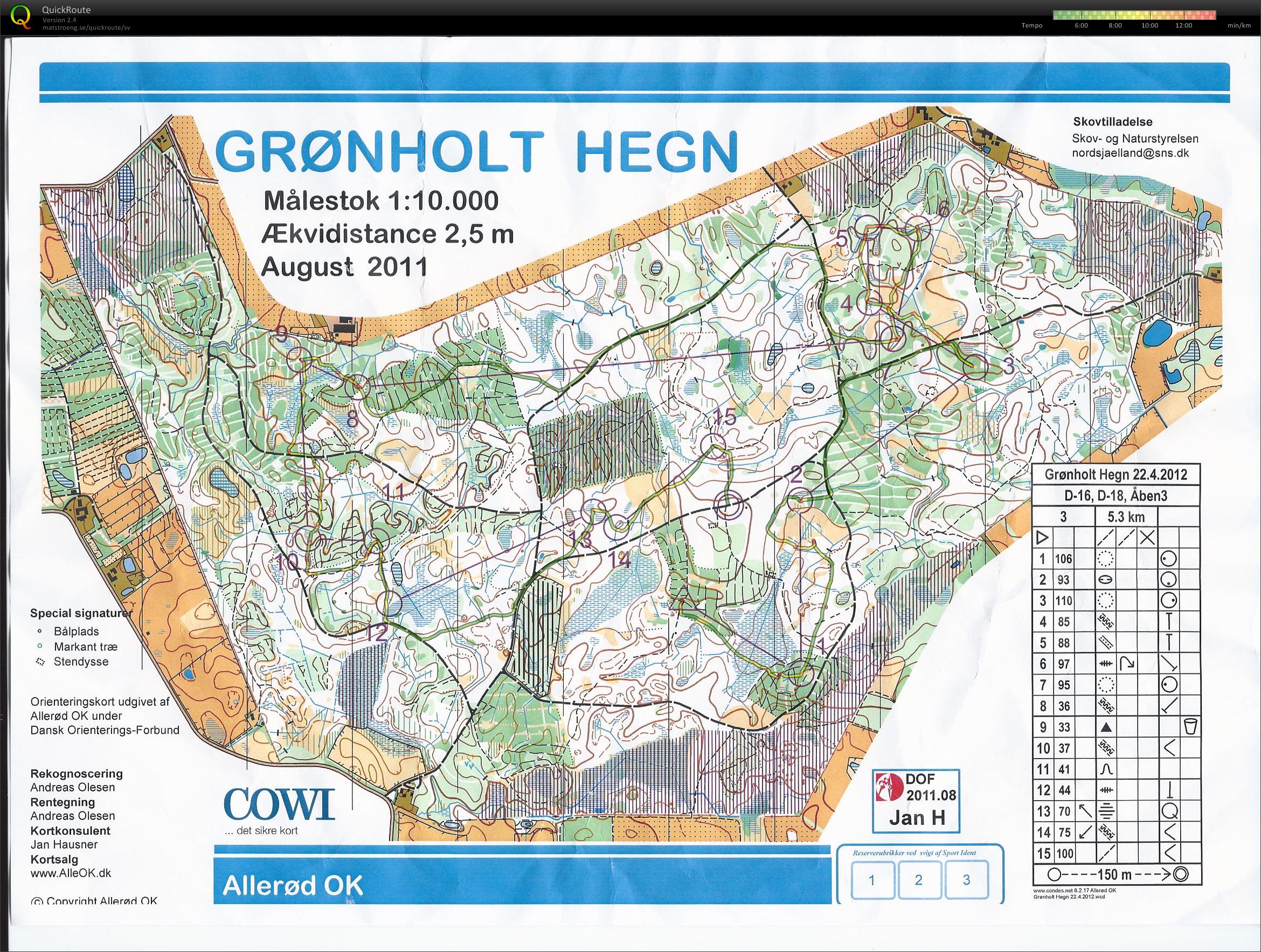 "Grønholt O-challenge" (22-04-2012)