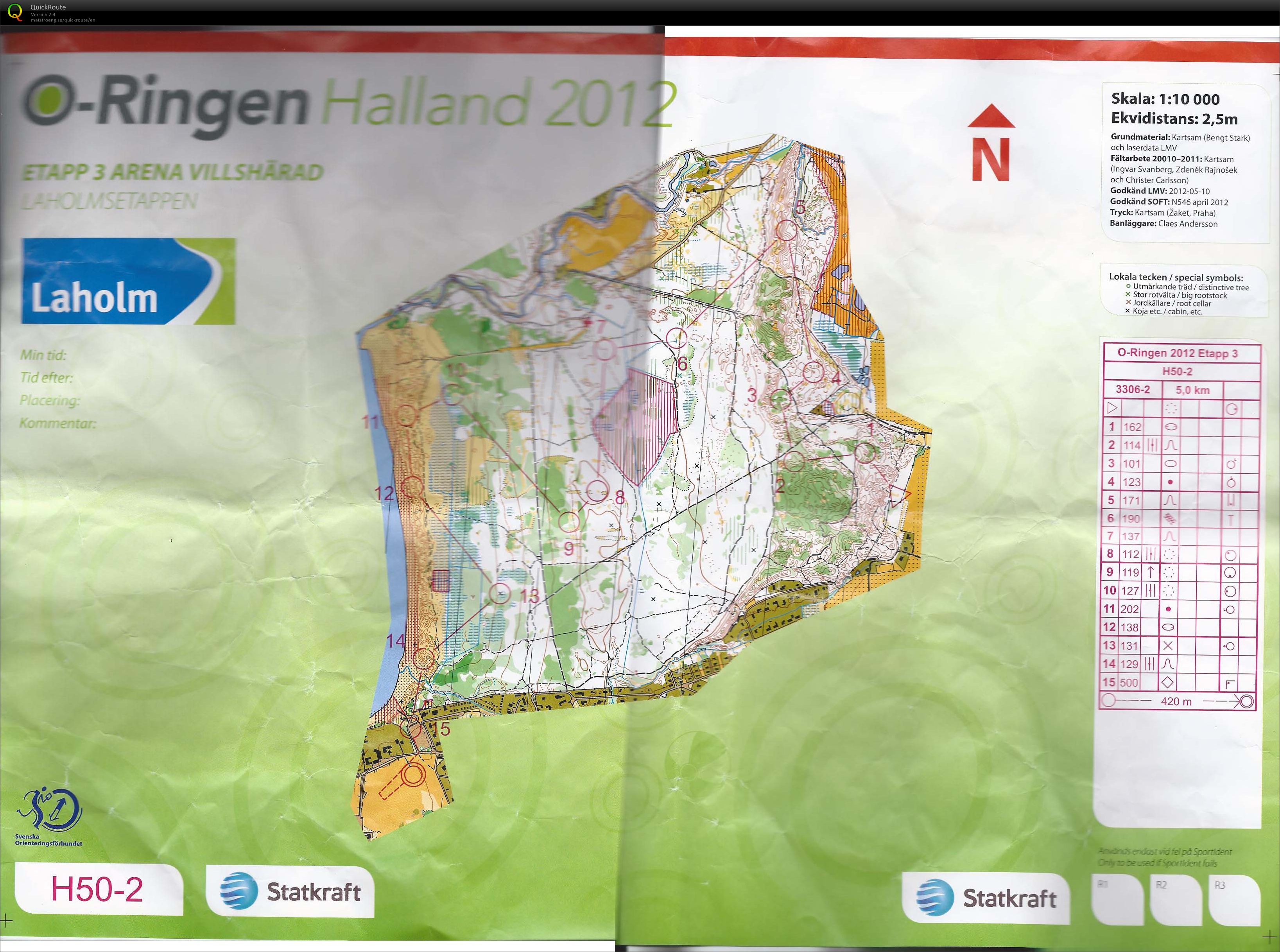 O-ringen 2012 3 etape (24-07-2012)