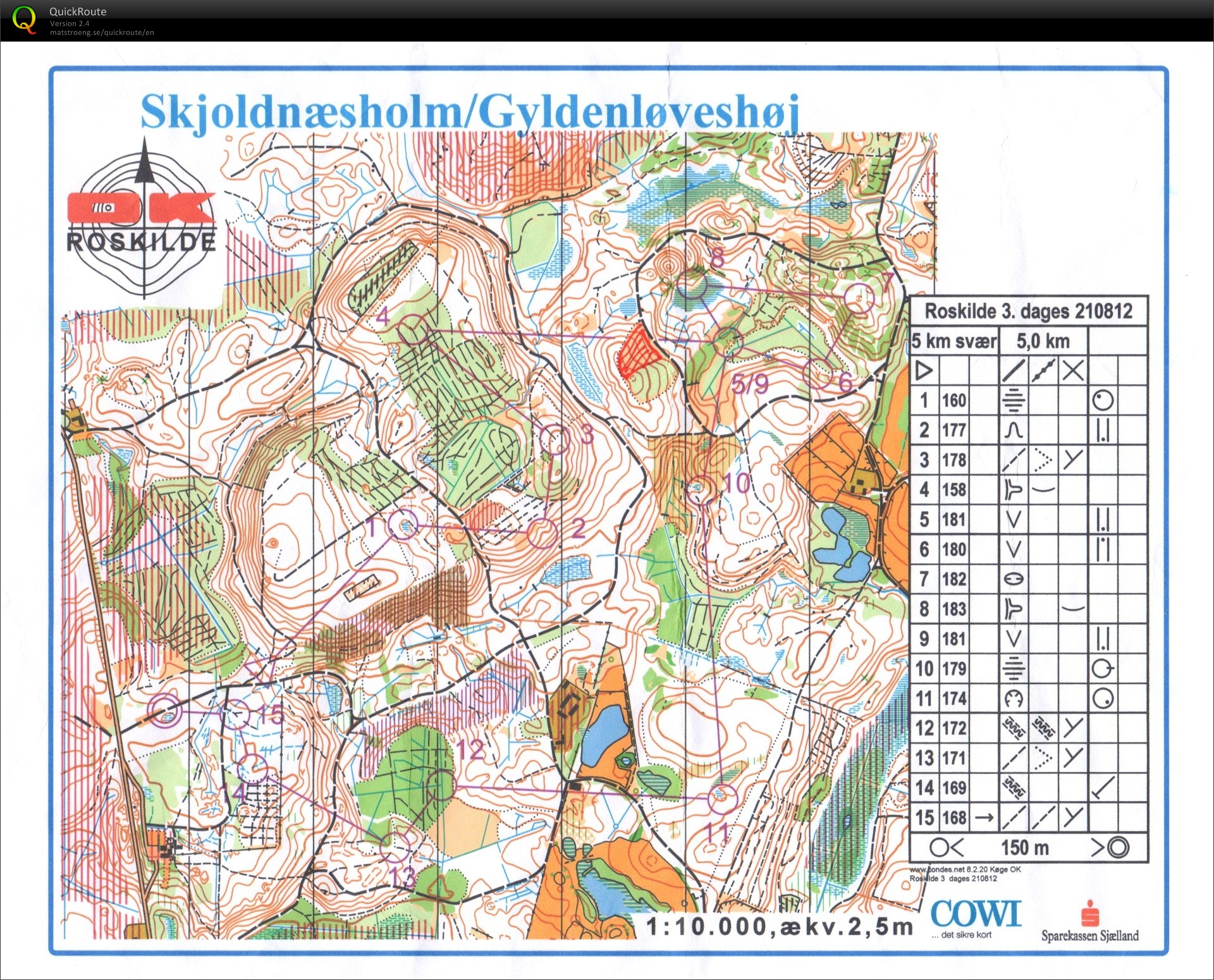 Roskilde 3-dages 2. etape (21-08-2012)