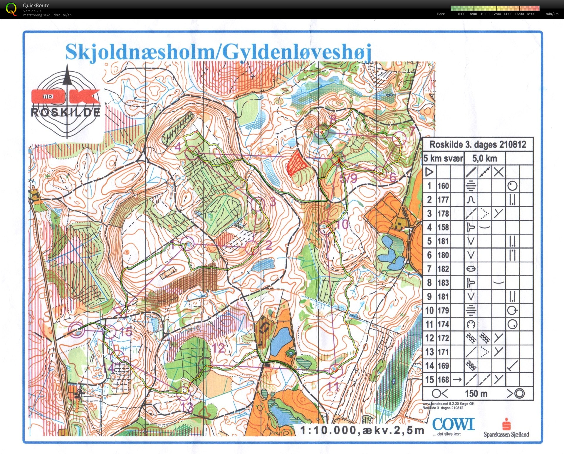 Roskilde 3-dages 2. etape (21/08/2012)