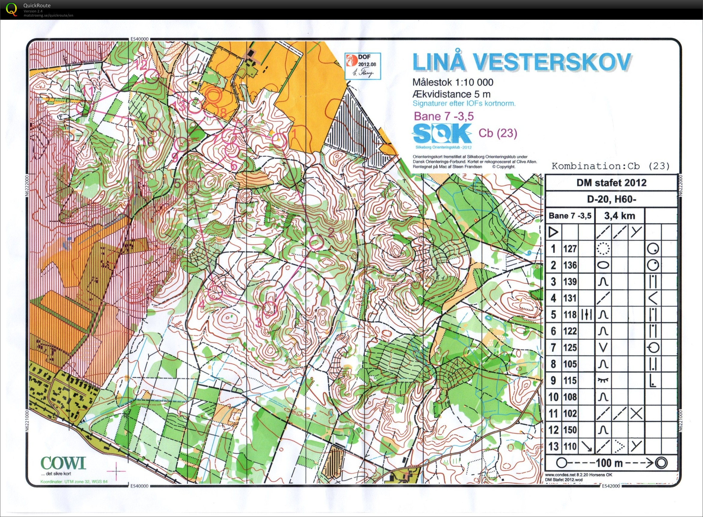 DM-stafet 2012 (2012-09-15)