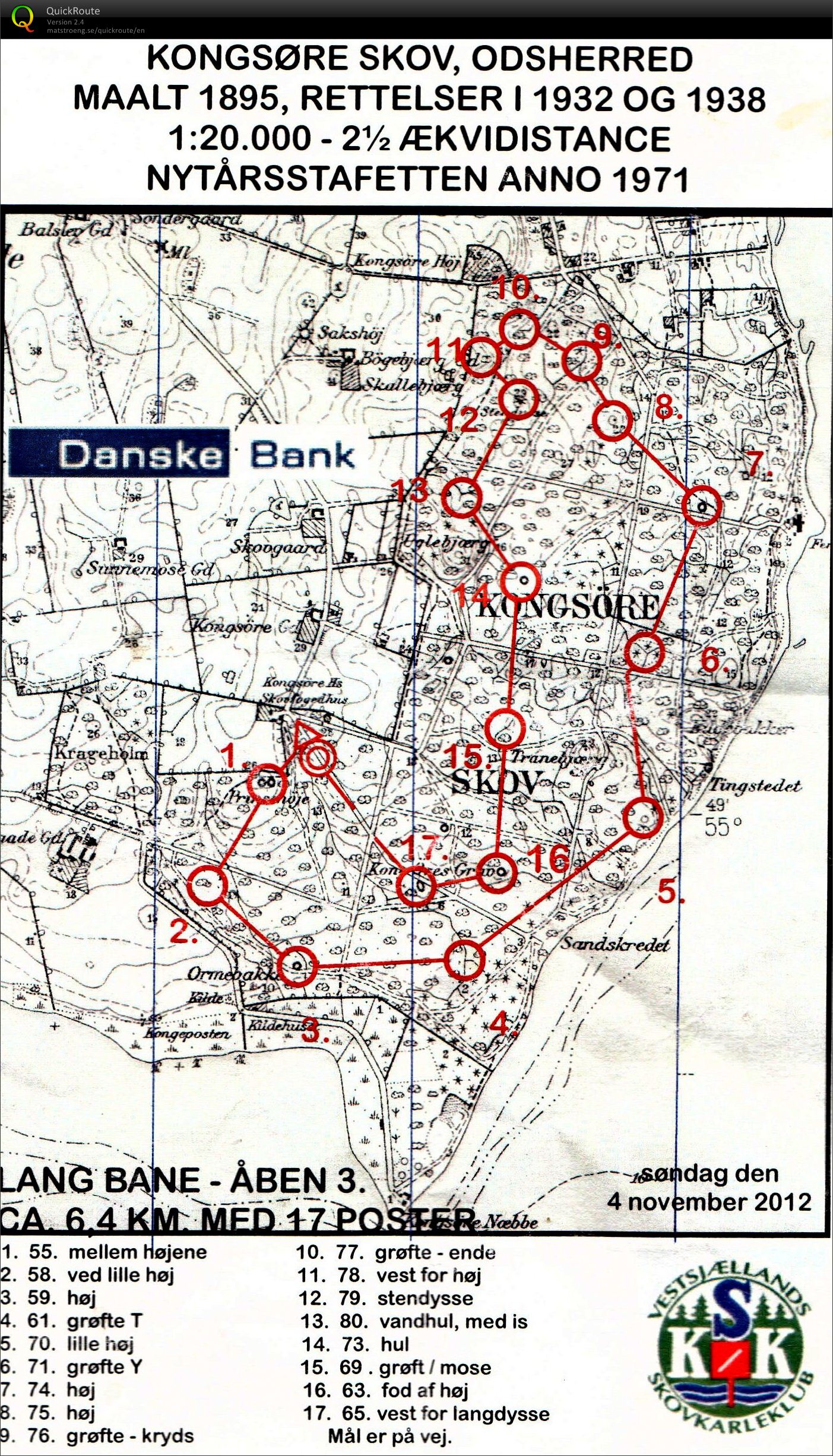 Nytårstafet Åben Bane 3 (04/11/2012)