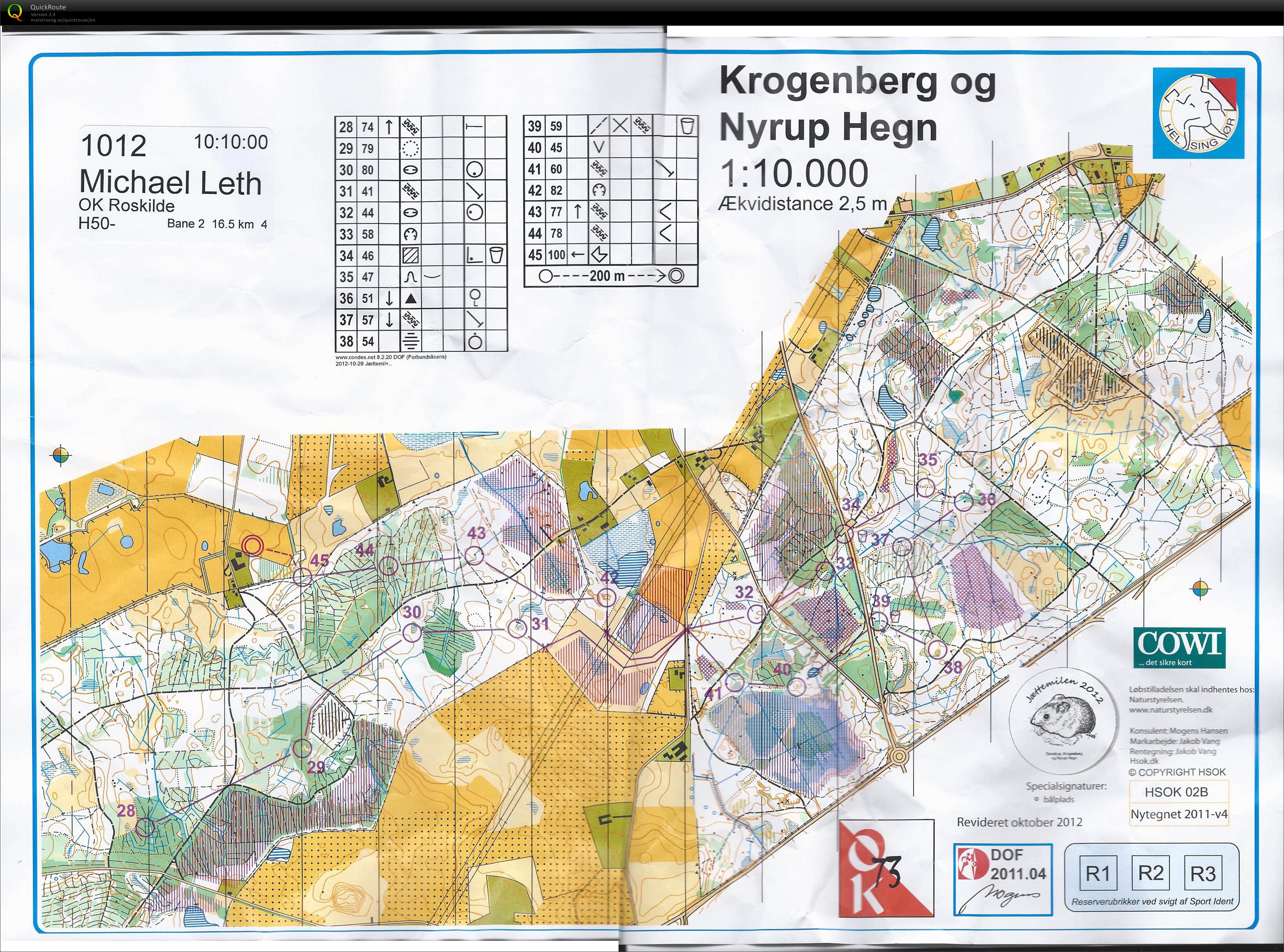 Jættemilen 2012, post 28-45 (11/11/2012)