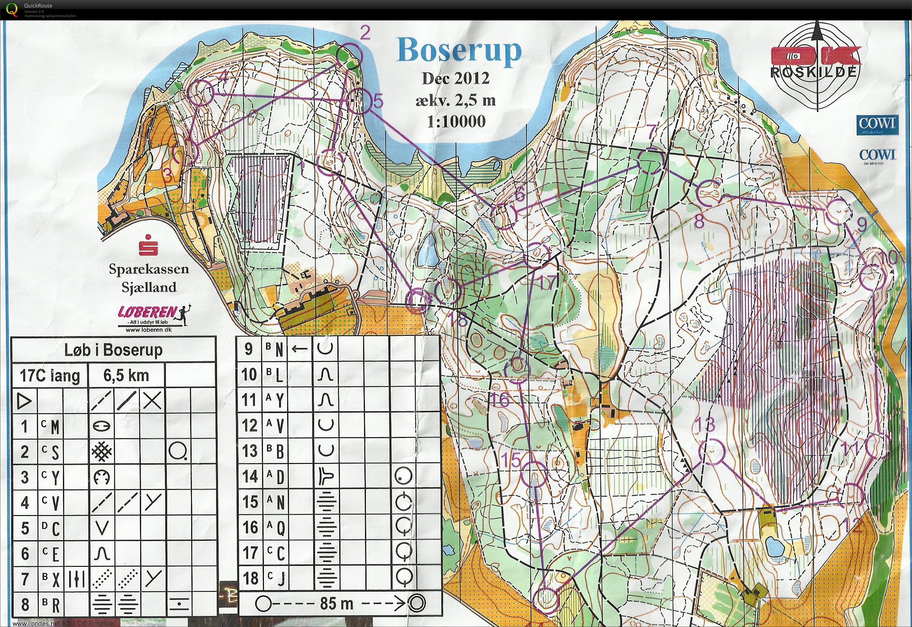 Lørdagsløb Boserup (12-01-2013)