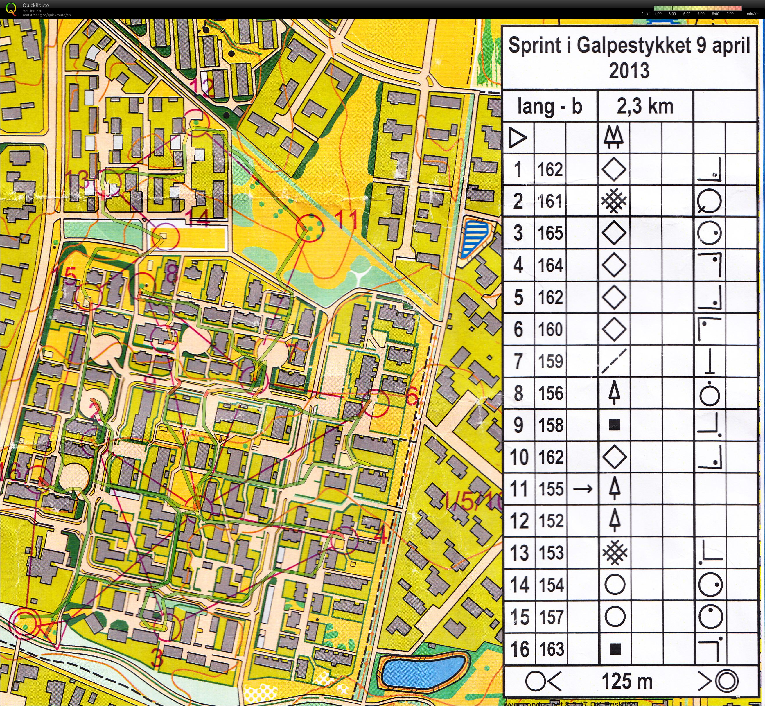 Sprinttræning - Galpestykket (2013-04-09)