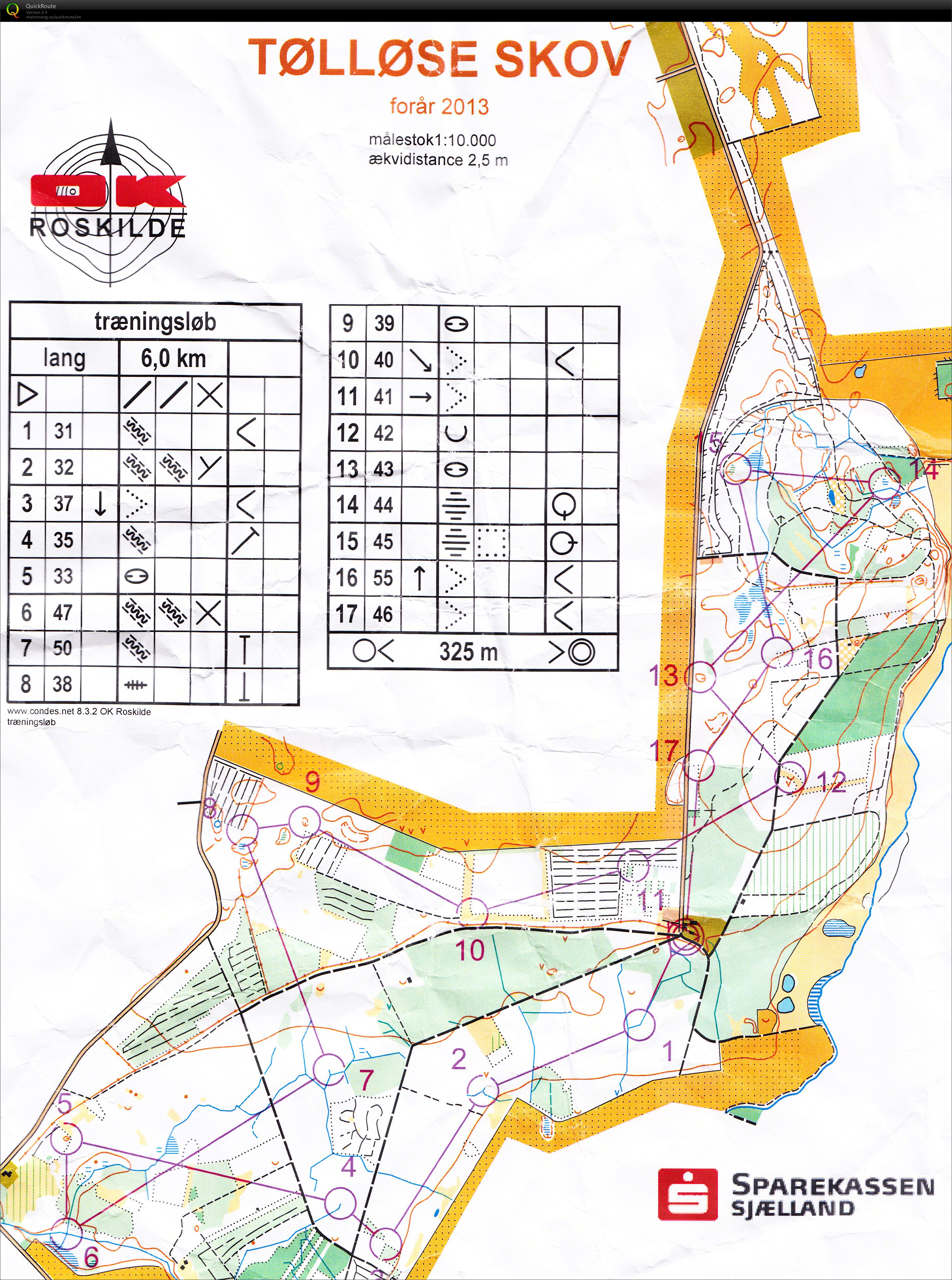 Tirsdagstræning - Tølløse Skov (2013-04-30)